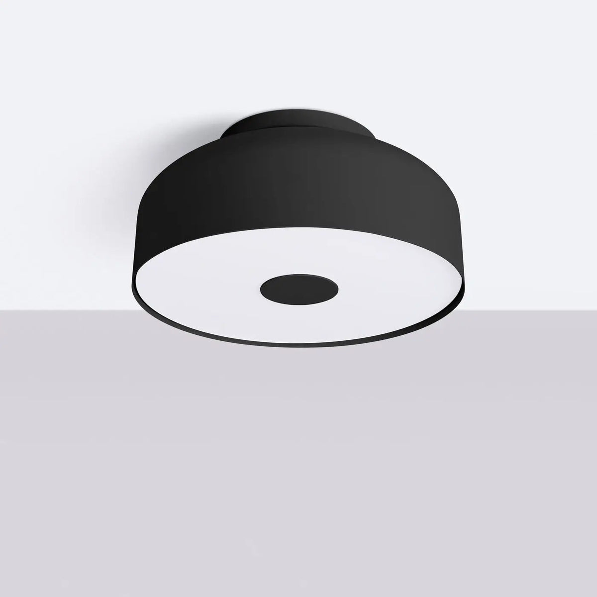 Plafonnier Noir Contemporain - Dalumea - vue 2
