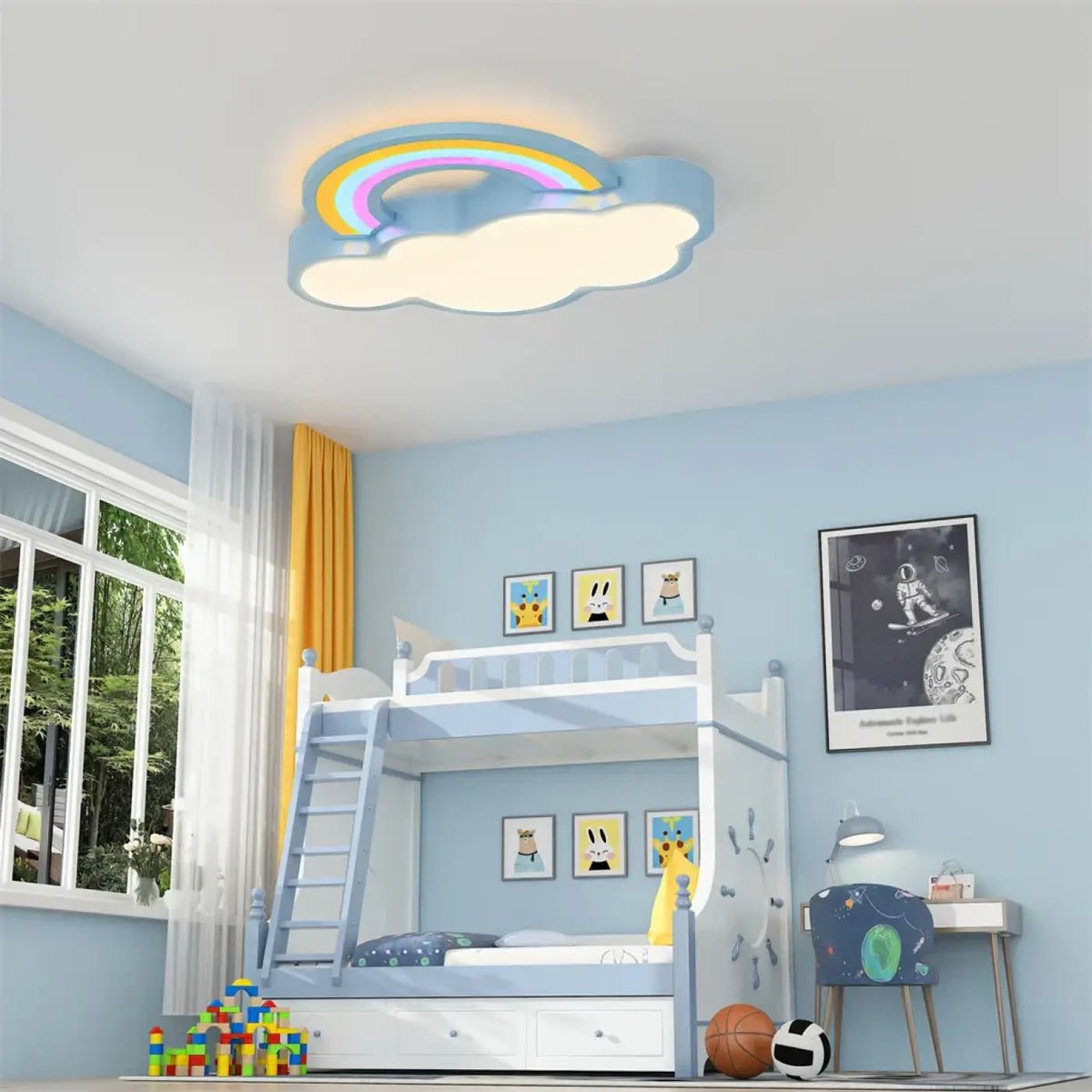 Plafonnier Arc-En-Ciel Chambre Enfant - Dalumea - vue 1