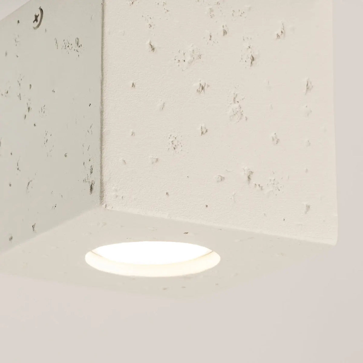 Plafonnier Béton Beige Minimaliste - Dalumea - vue 5