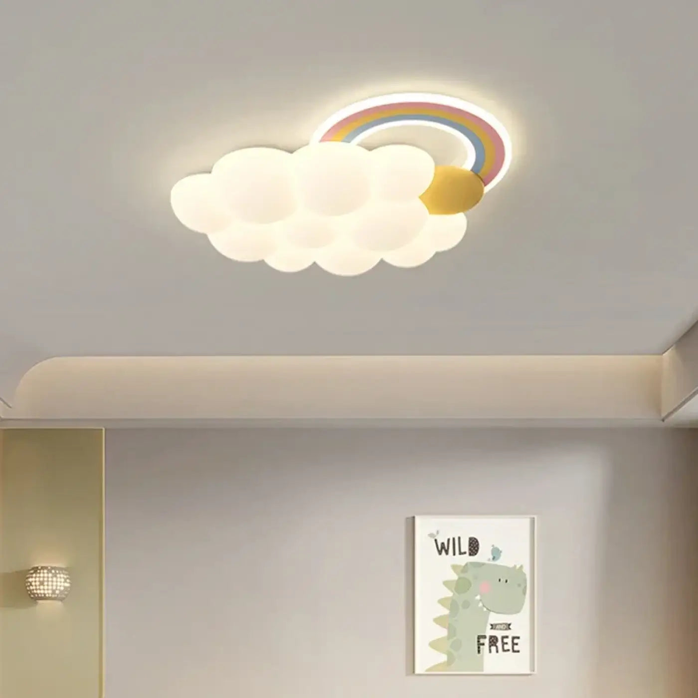 Plafonnier Enfant Nuage LED - Dalumea - vue 1