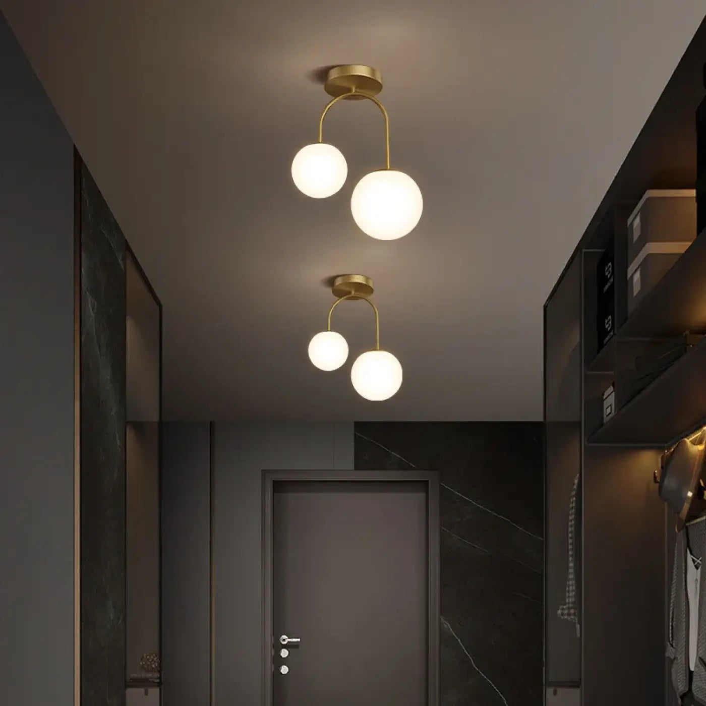 Plafonnier Minimaliste Design Chic - Dalumea - vue 3