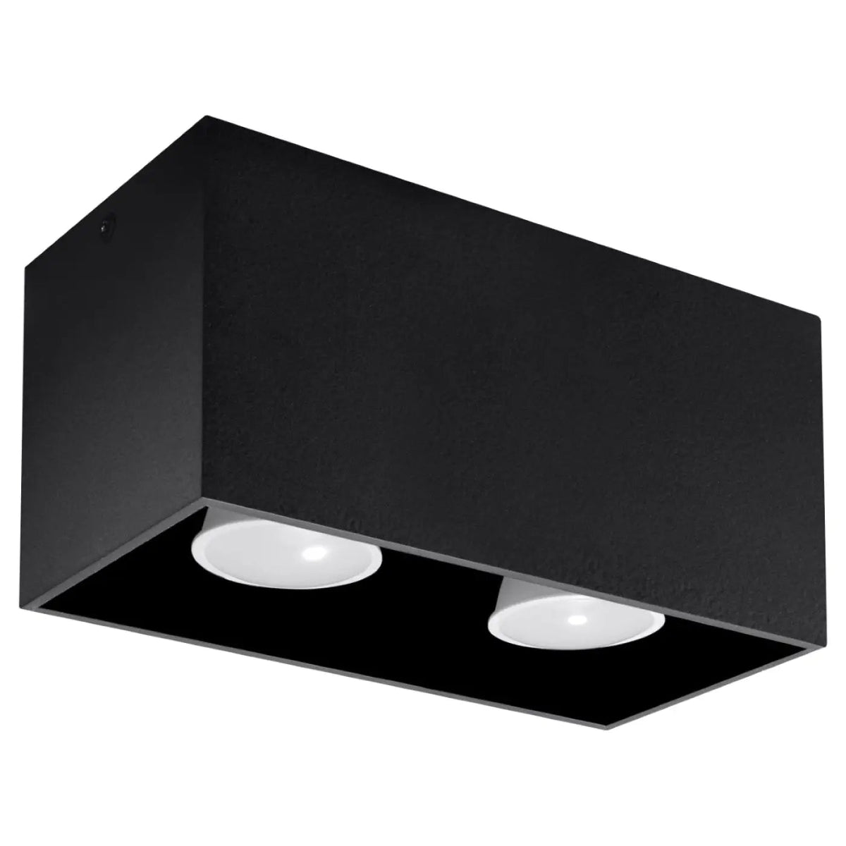 Plafonnier Double Spot Noir - Dalumea - vue 4