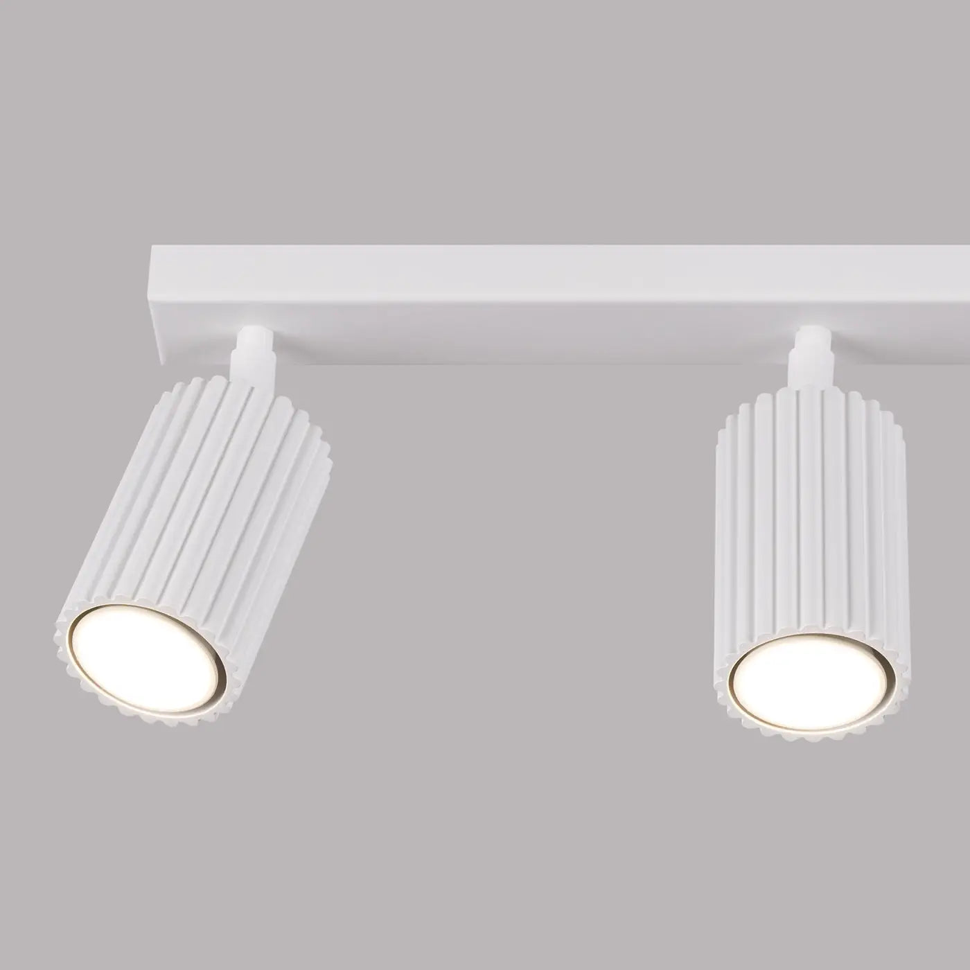 Plafonnier 3 Spots Blanc Moderne - Dalumea - vue 3