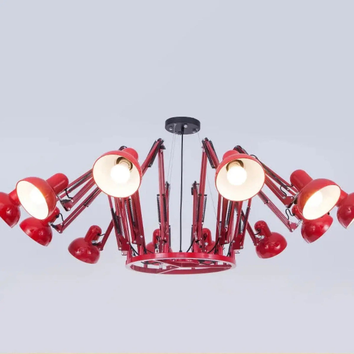 Plafonnier LED Orientable Noir Design - Dalumea - vue 9
