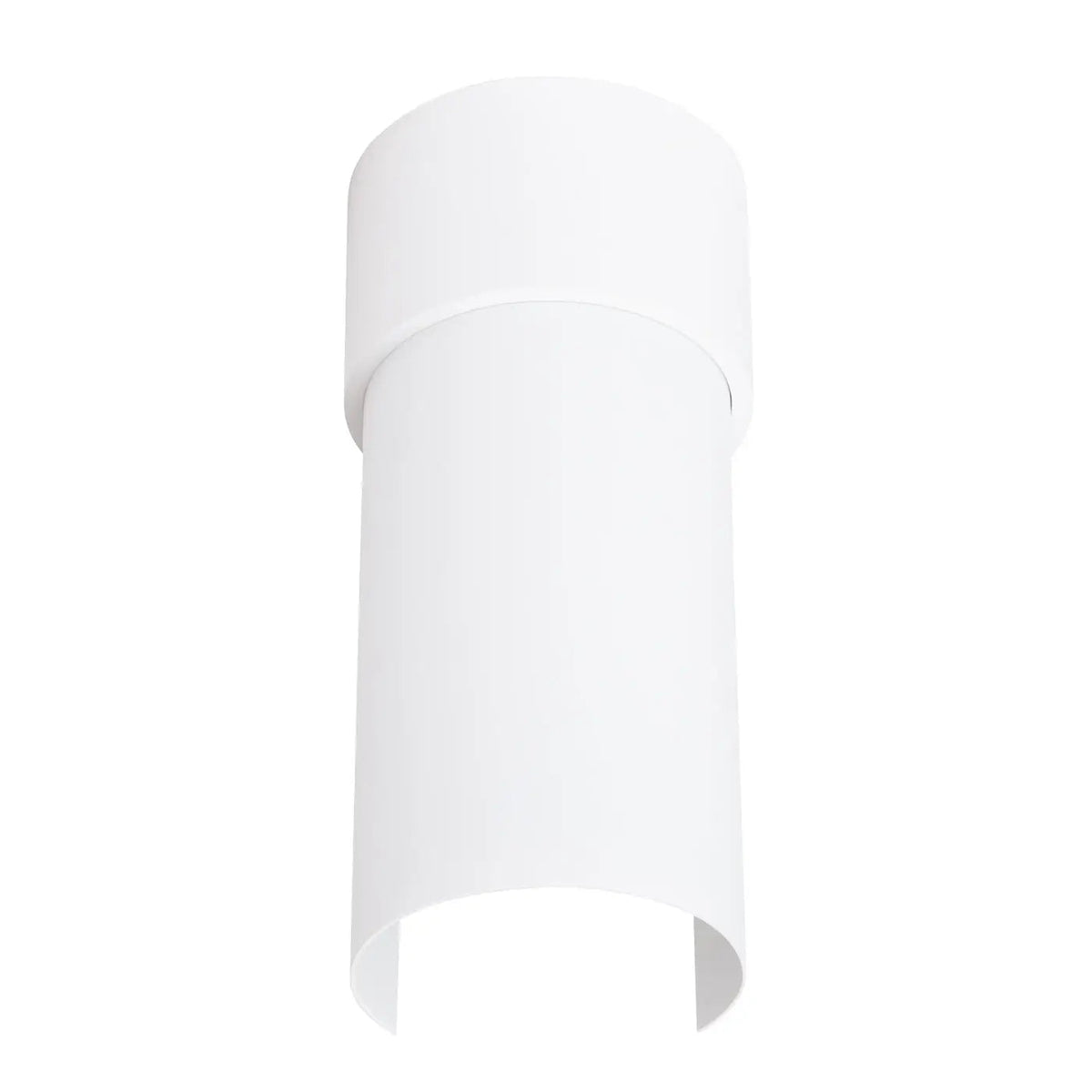 Plafonnier Blanc Cylindre Minimaliste - Dalumea - vue 7