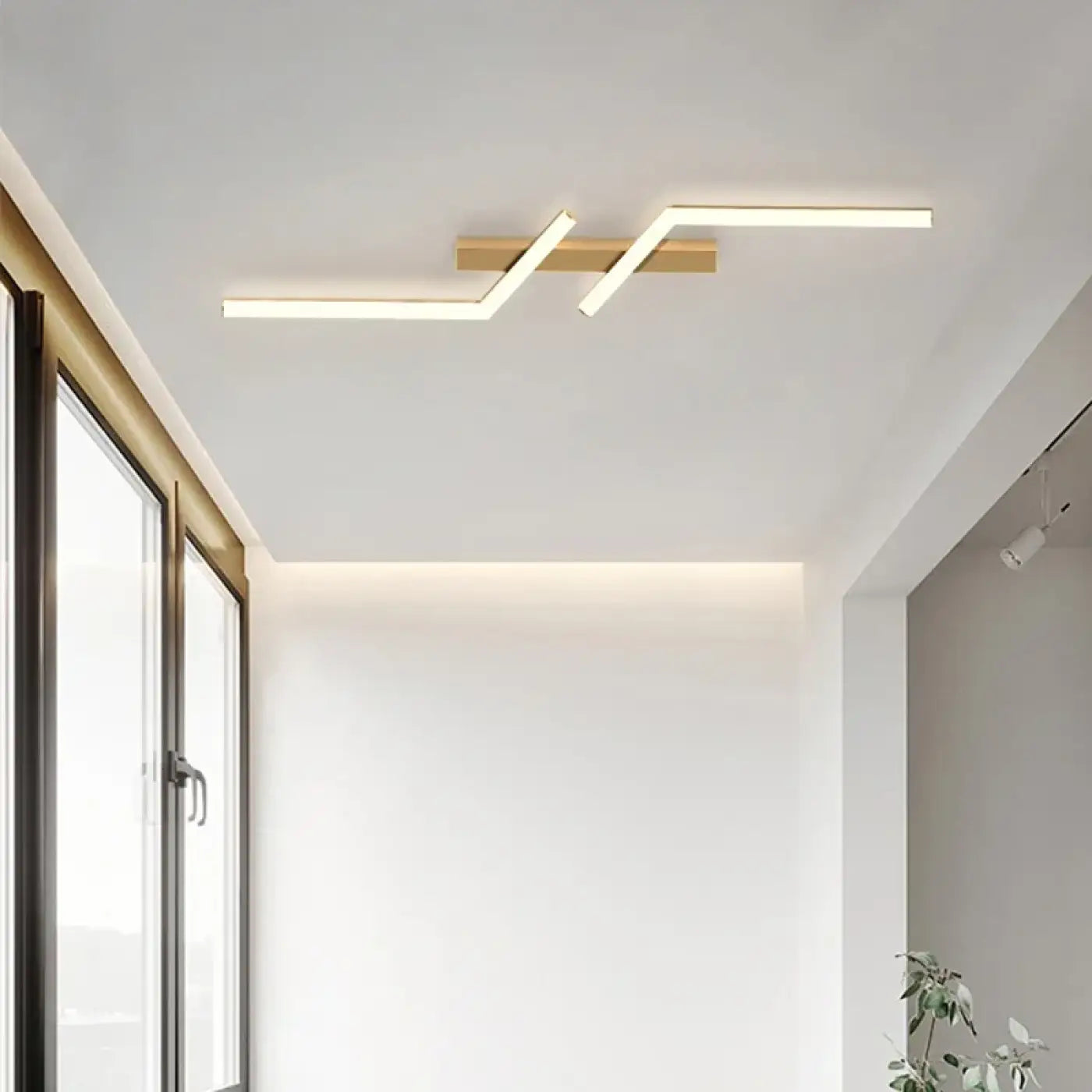 Plafonnier LED Linéaire Moderne - Dalumea - vue 4