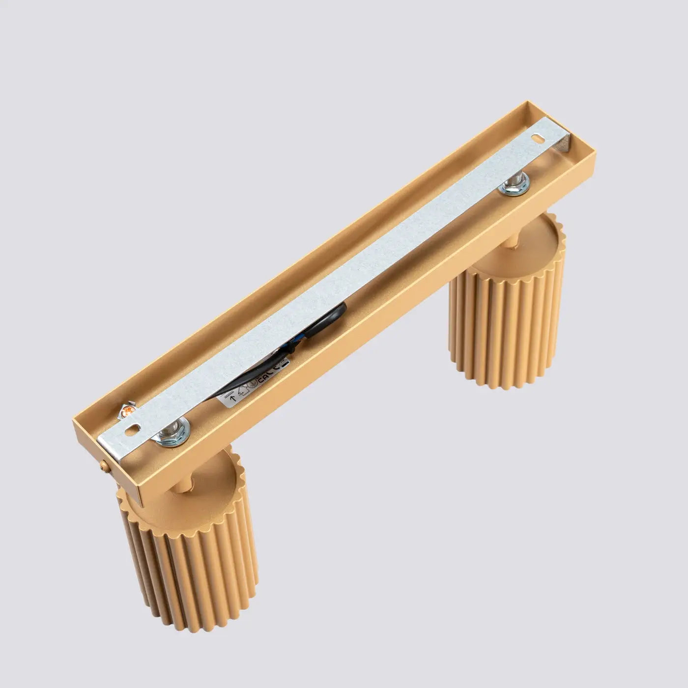 Plafonnier 2 Spots Orientables Doré - Dalumea - vue 5
