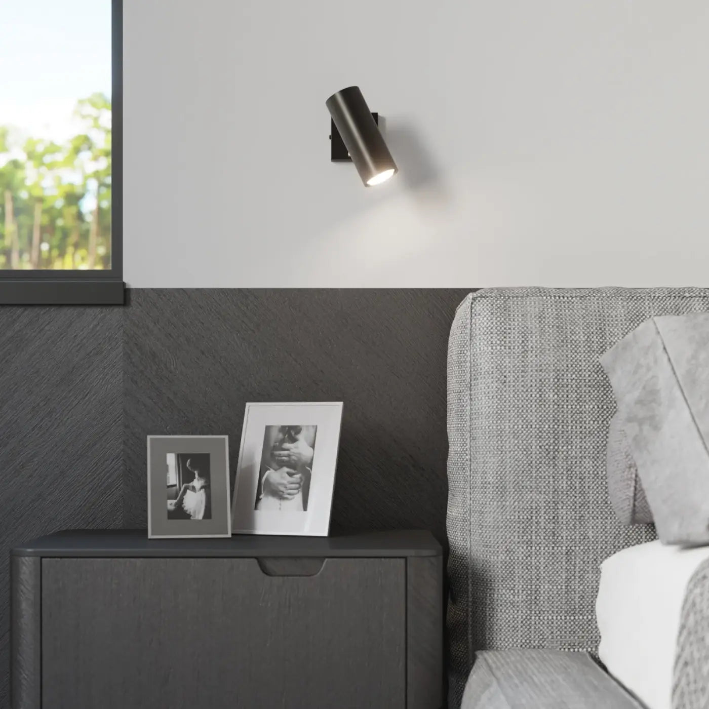 Spot Plafonnier Noir Orientable - Dalumea - vue 6