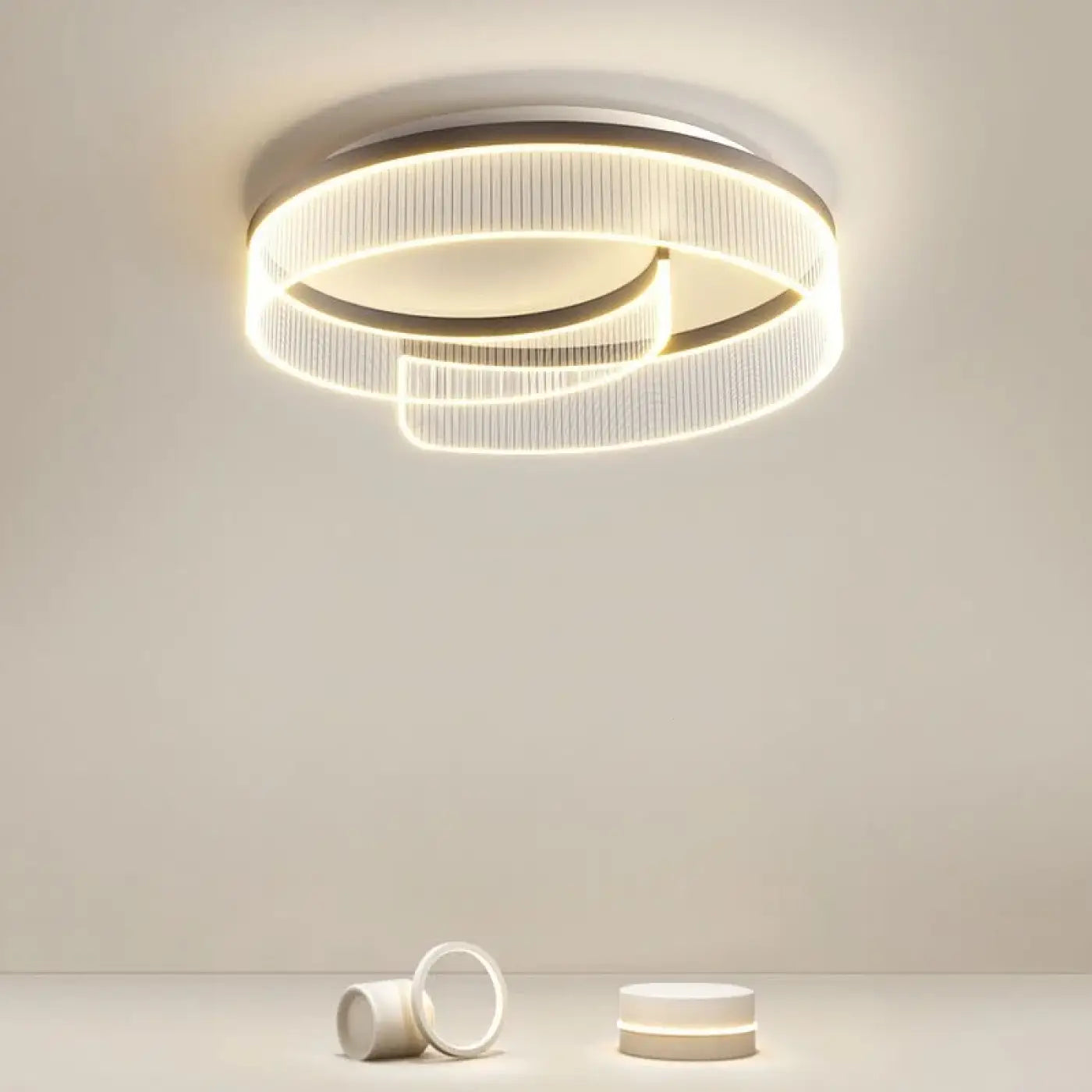 Plafonnier LED Circulaire Moderne - Dalumea - vue 1