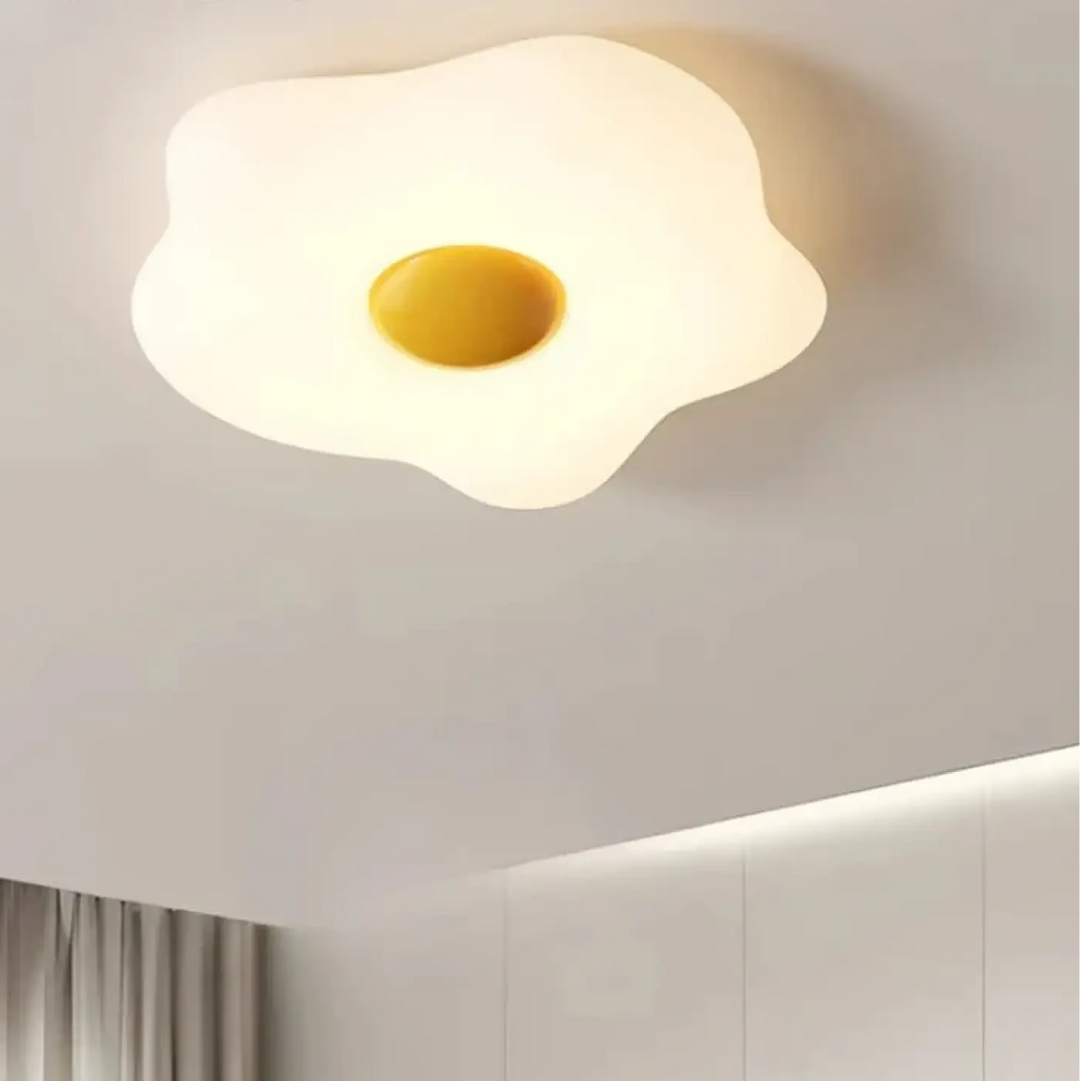 Plafonnier Design Œuf au Plat - Dalumea - vue 1