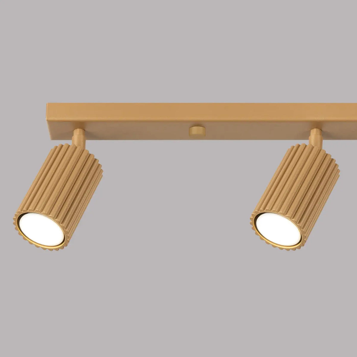 Plafonnier 4 Spots Orientables Doré - Dalumea - vue 6