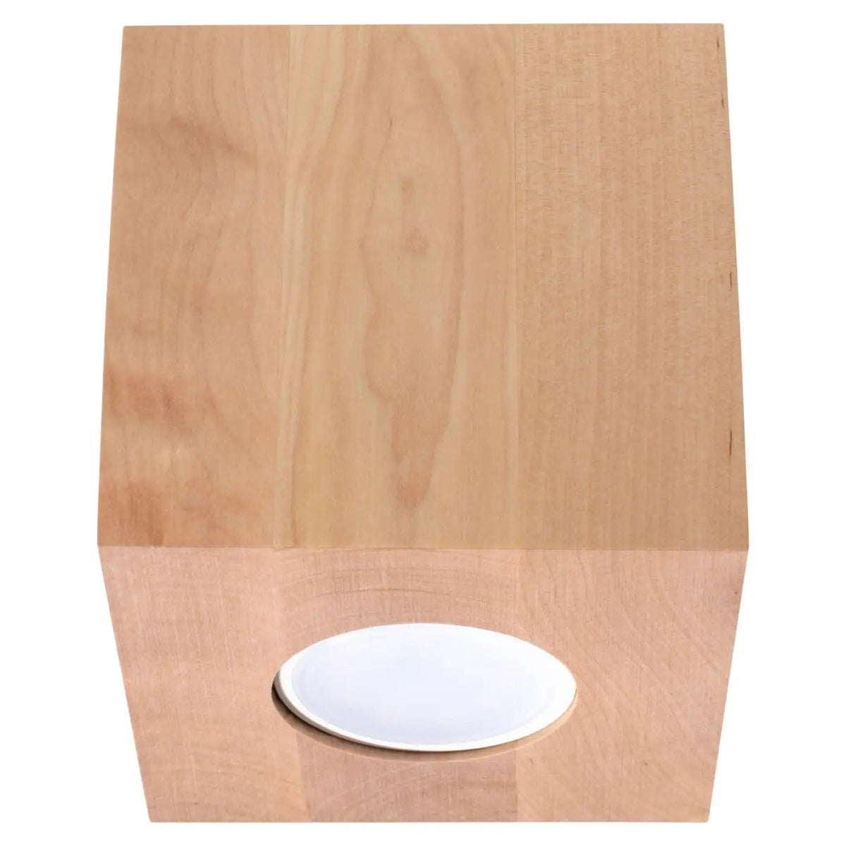 Plafonnier Bois Carré LED - Dalumea - vue 3