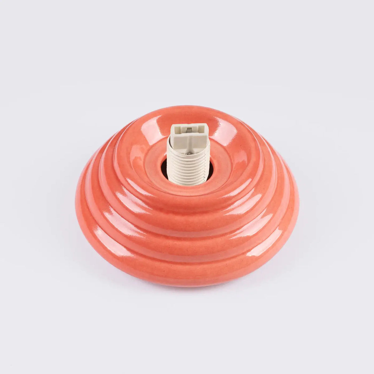Plafonnier Boule Céramique Peach - Dalumea - vue 5