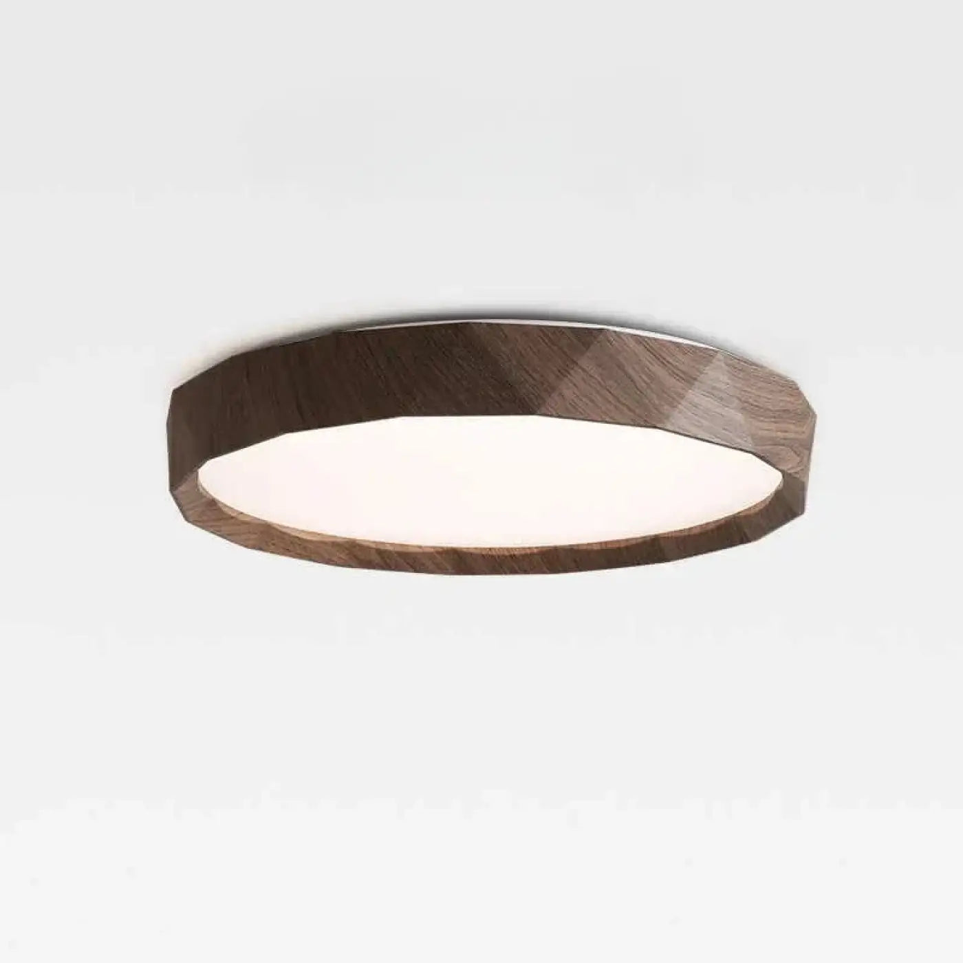 Plafonnier Métal Effet Bois LED - Dalumea - vue 1