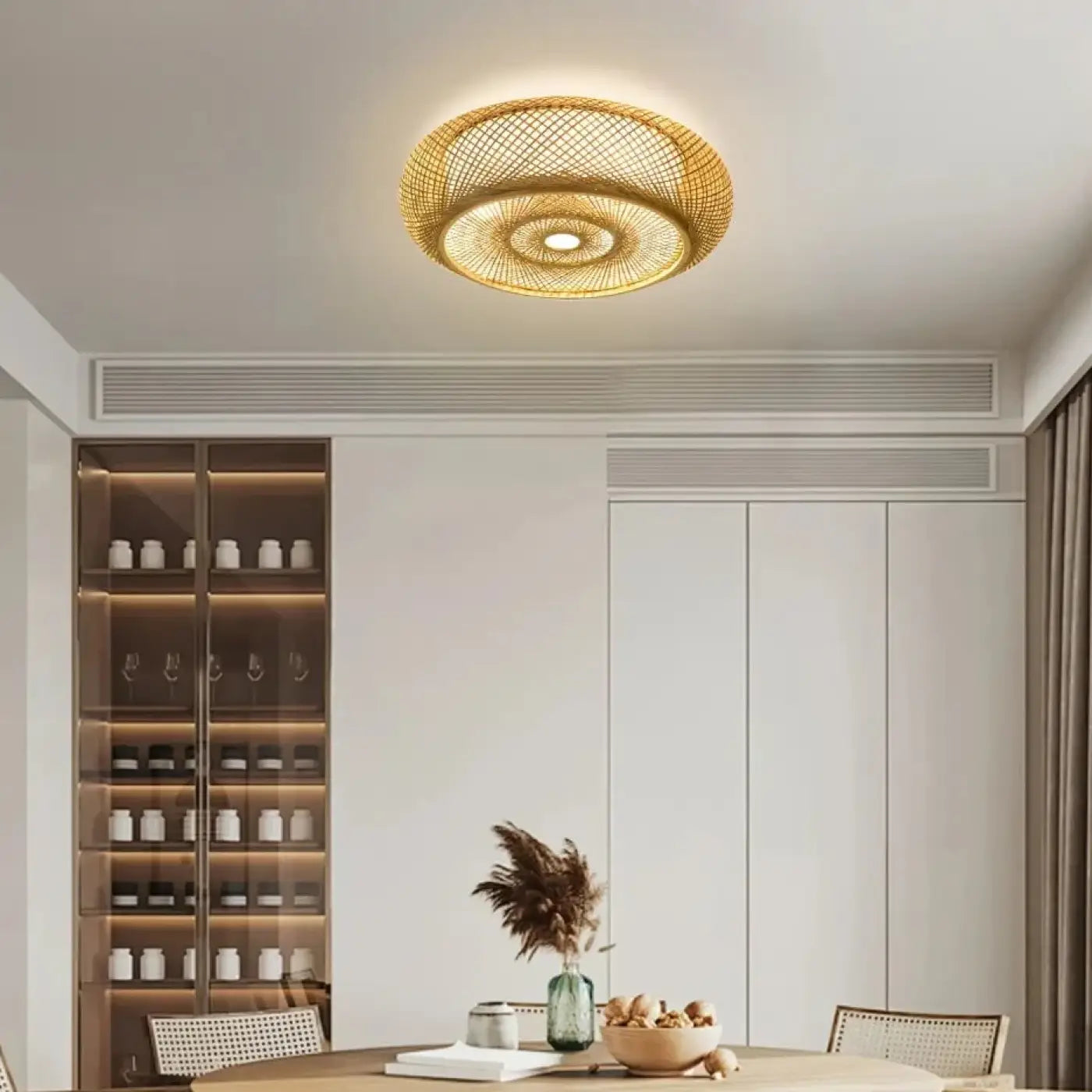 Plafonnier Tissé LED Design - Dalumea - vue 1