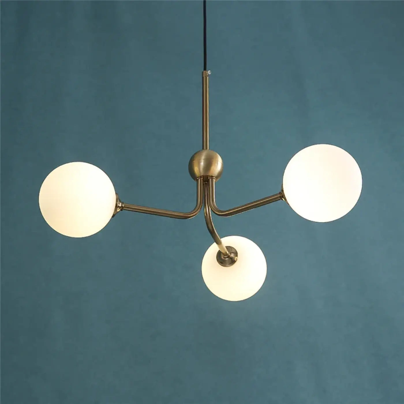 Suspension 3 Globes Minimaliste - Dalumea - vue 4