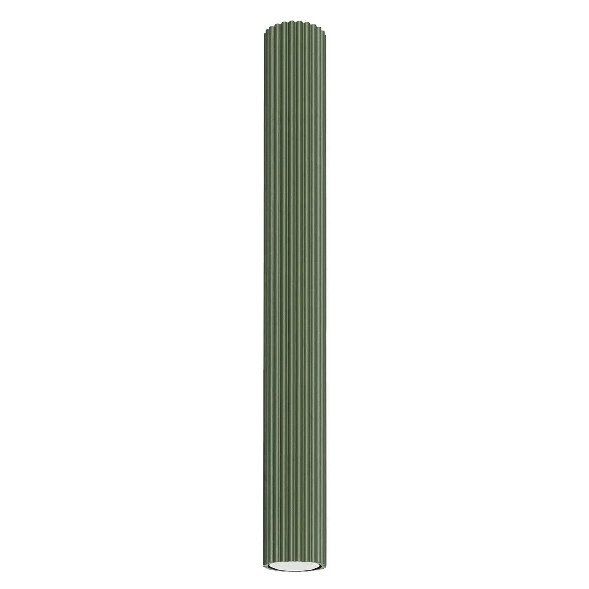 Plafonnier Vert Olive Cannelé - Dalumea - vue 7