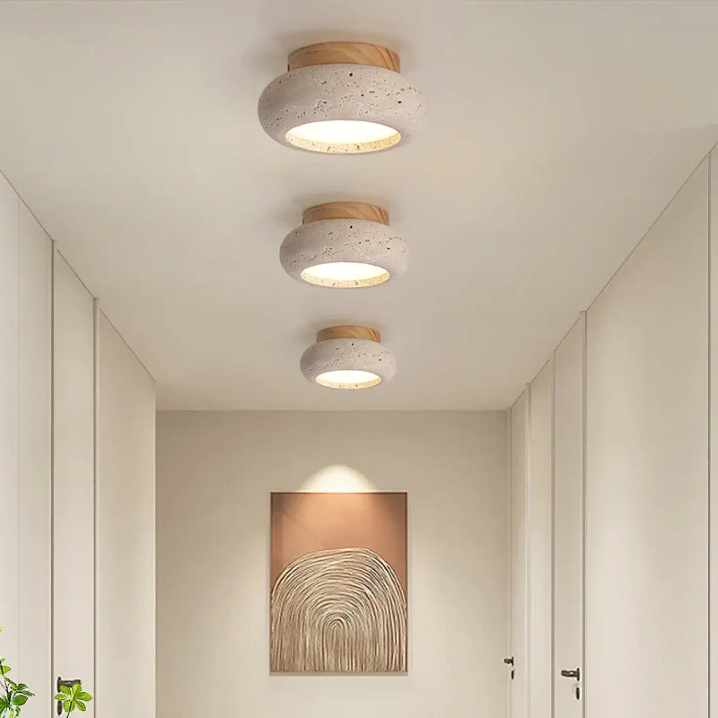 Plafonnier Travertin Scandinave - Dalumea - vue 5