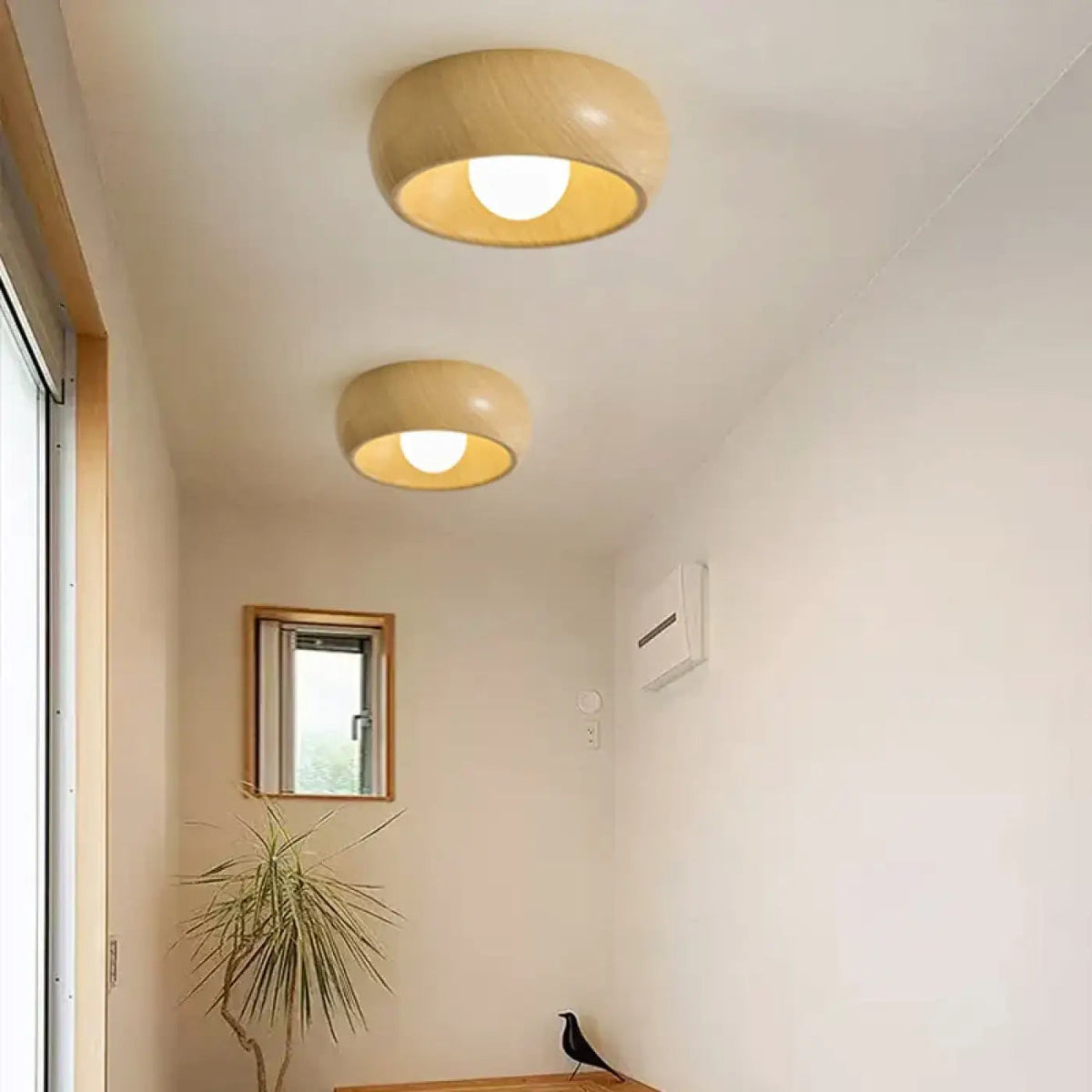 Plafonnier Scandinave Bois Naturel - Dalumea - vue 5