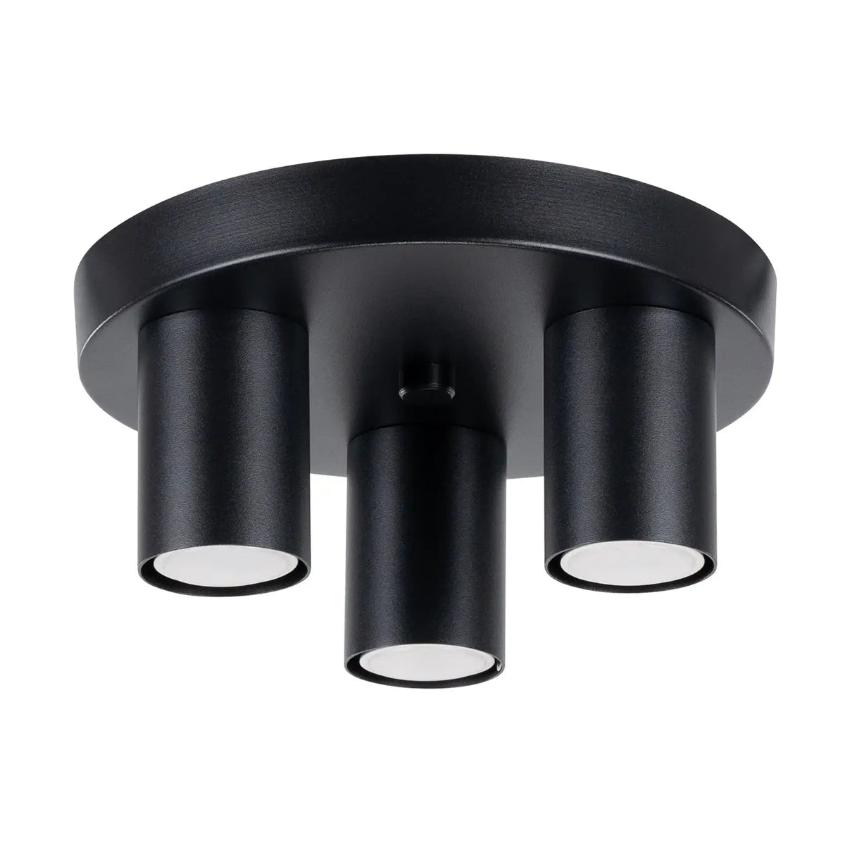 Plafonnier Noir 3 Spots - Dalumea - vue 5