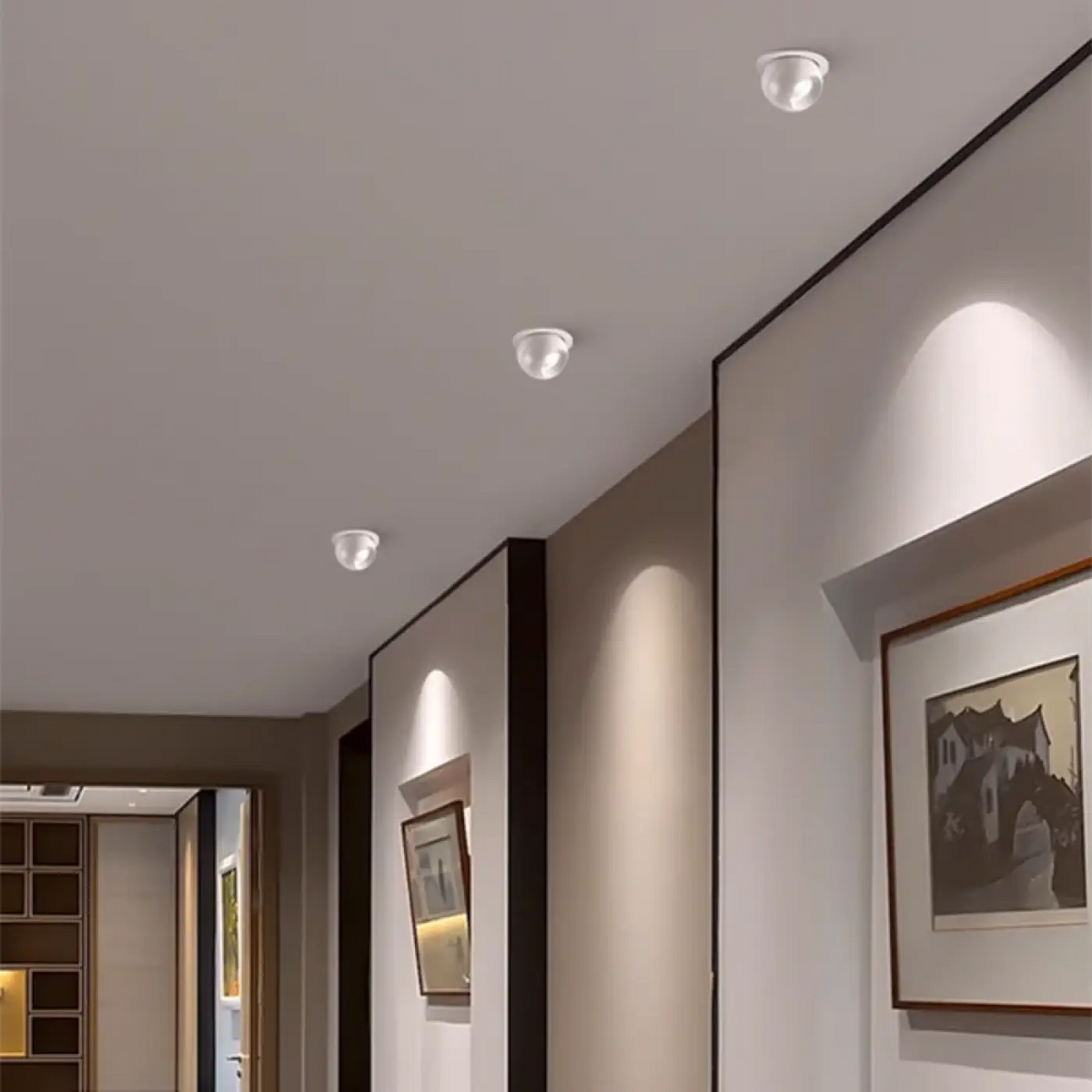 Plafonnier Encastré Orientable Minimaliste - Dalumea - vue 1