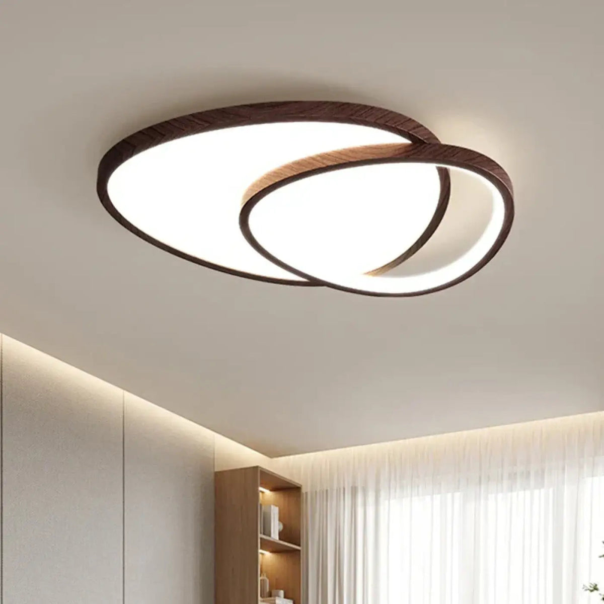 Plafonnier Bois Design Scandinave - Dalumea - vue 2
