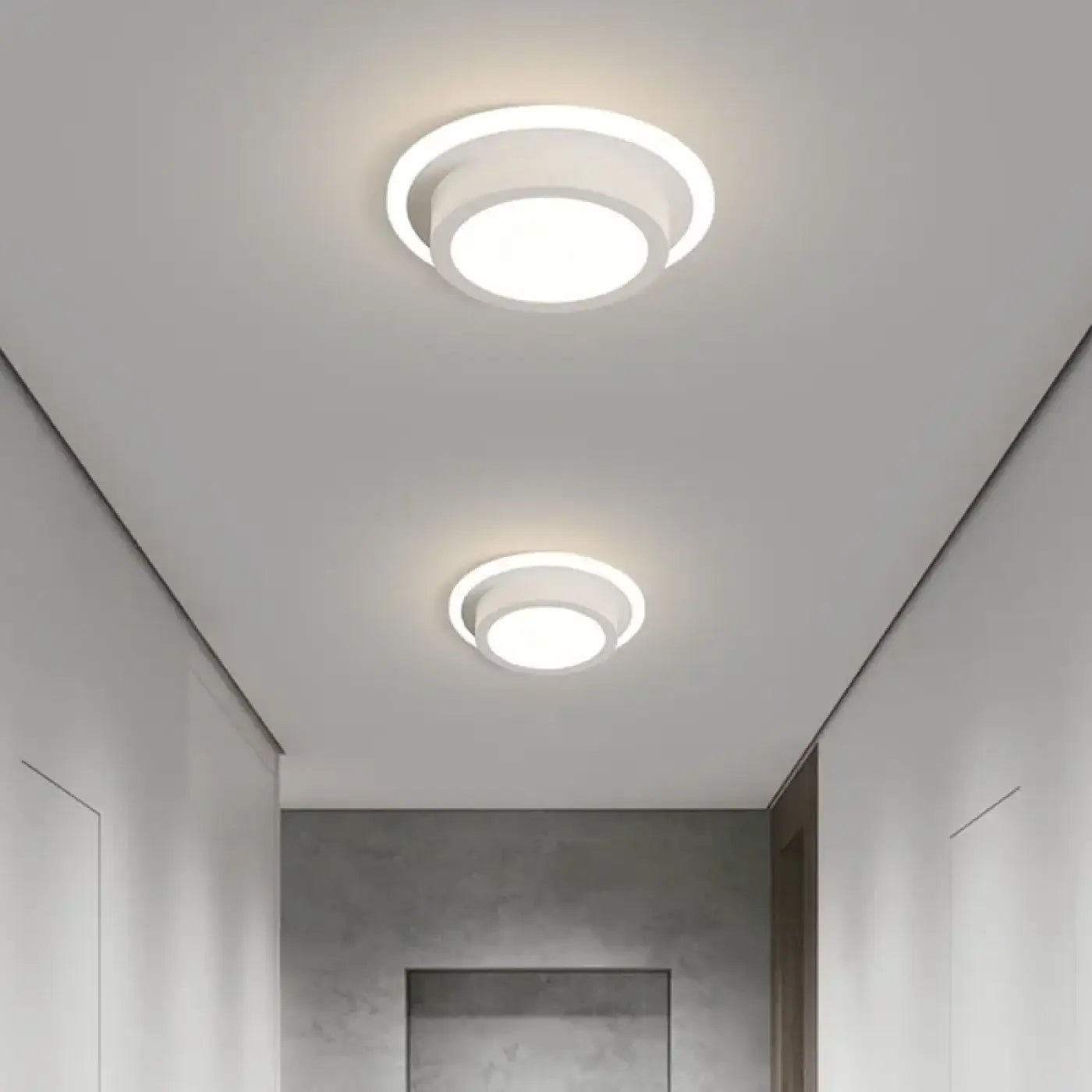 Plafonnier LED Design Sculpté - Dalumea - vue 5