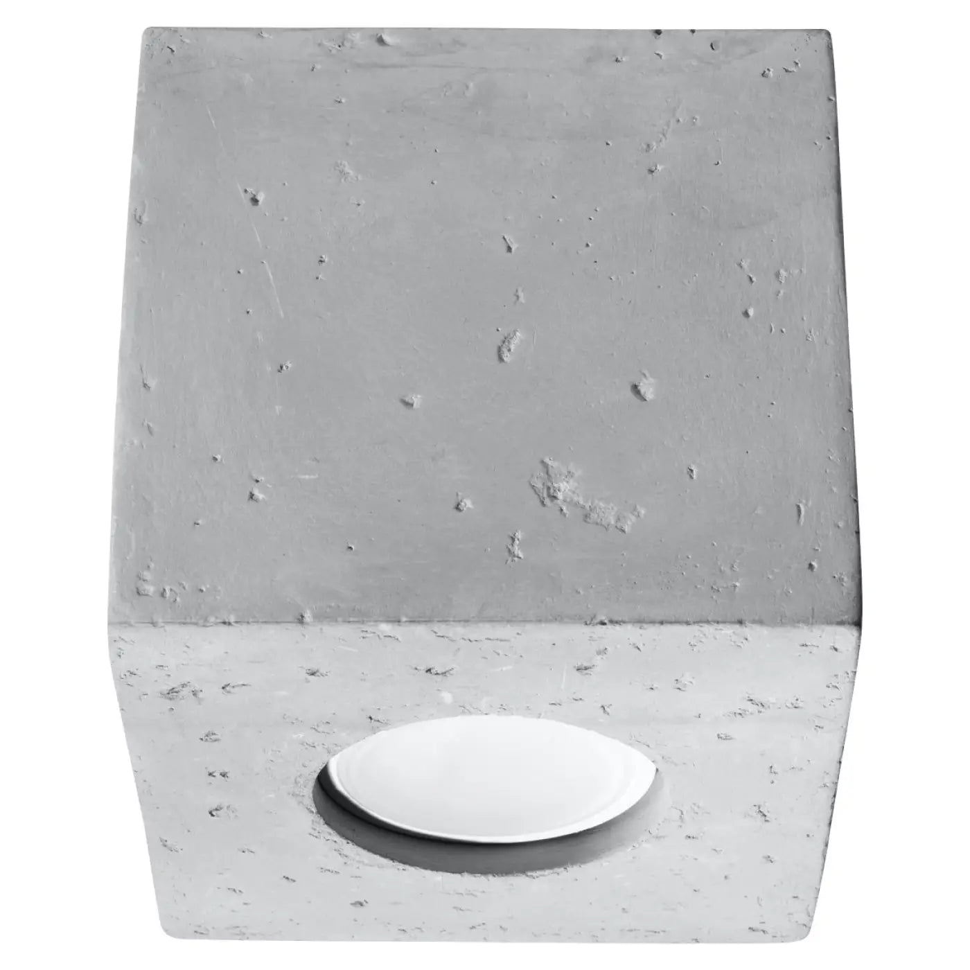 Plafonnier Béton Gris Minimaliste - Dalumea - vue 3