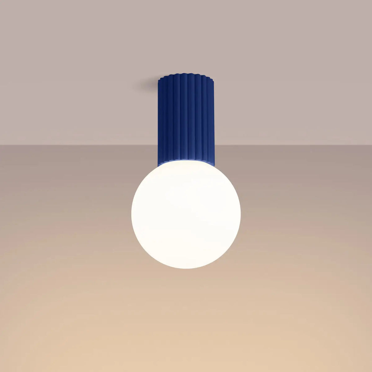 Plafonnier Bleu Minimaliste - Dalumea - vue 1