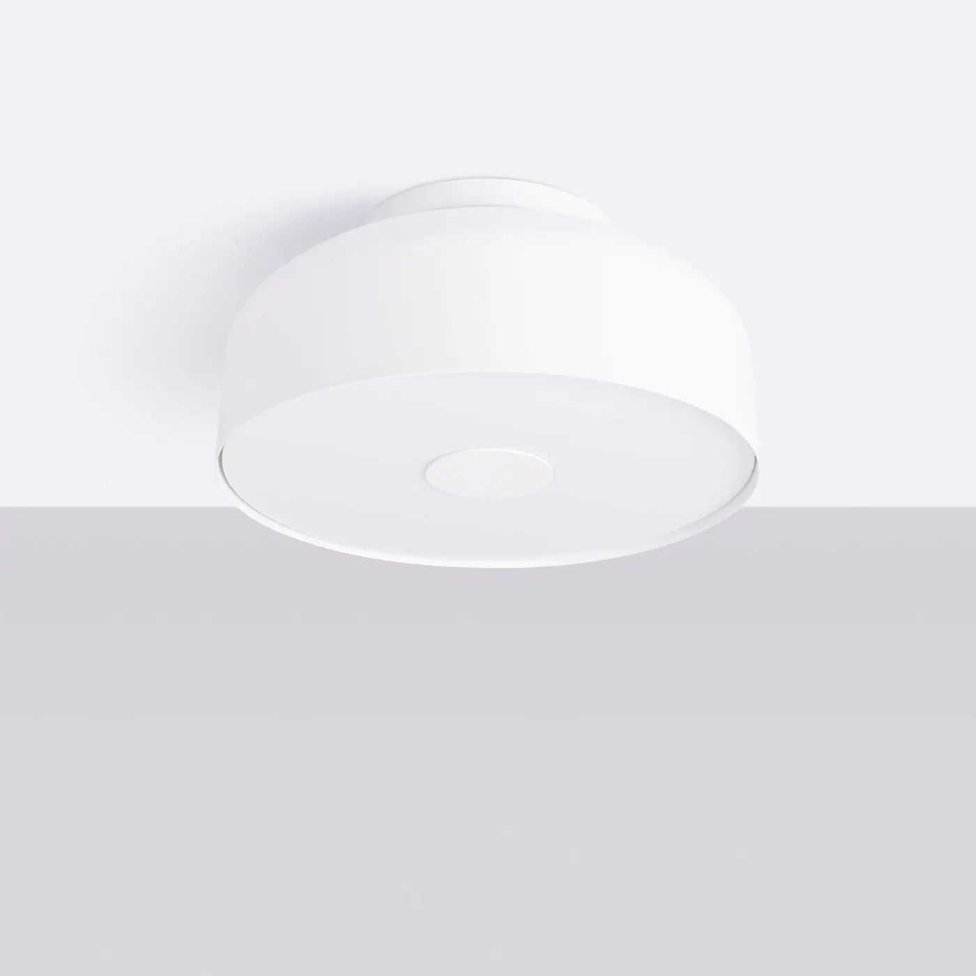 Plafonnier Blanc Moderne - Dalumea - vue 2
