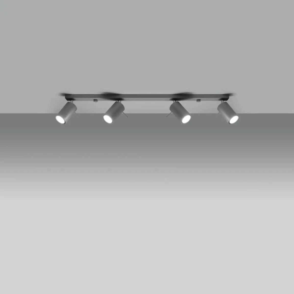 Plafonnier Rail 4 Spots - Dalumea - vue 1