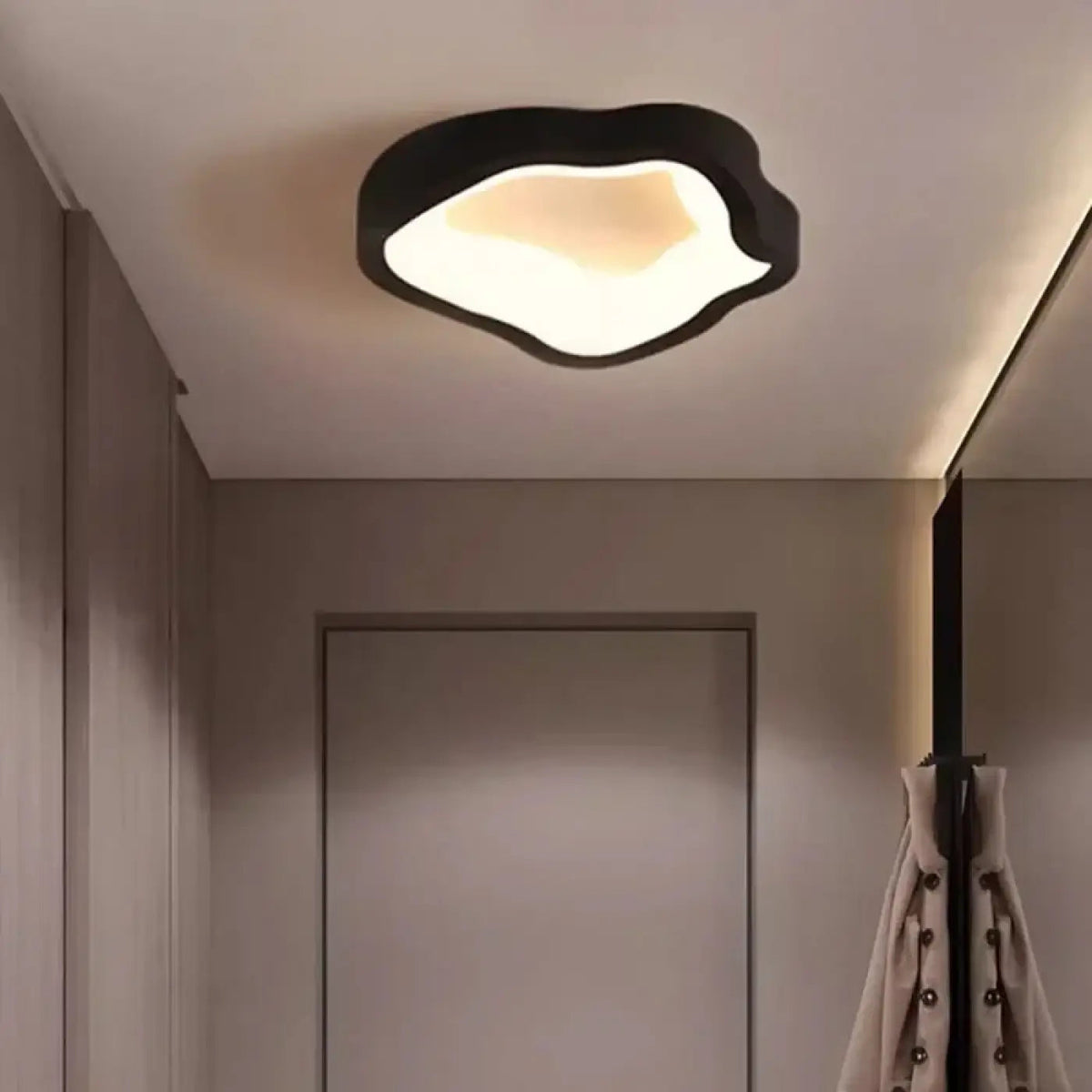Plafonnier Bois LED Moderne - Dalumea - vue 2