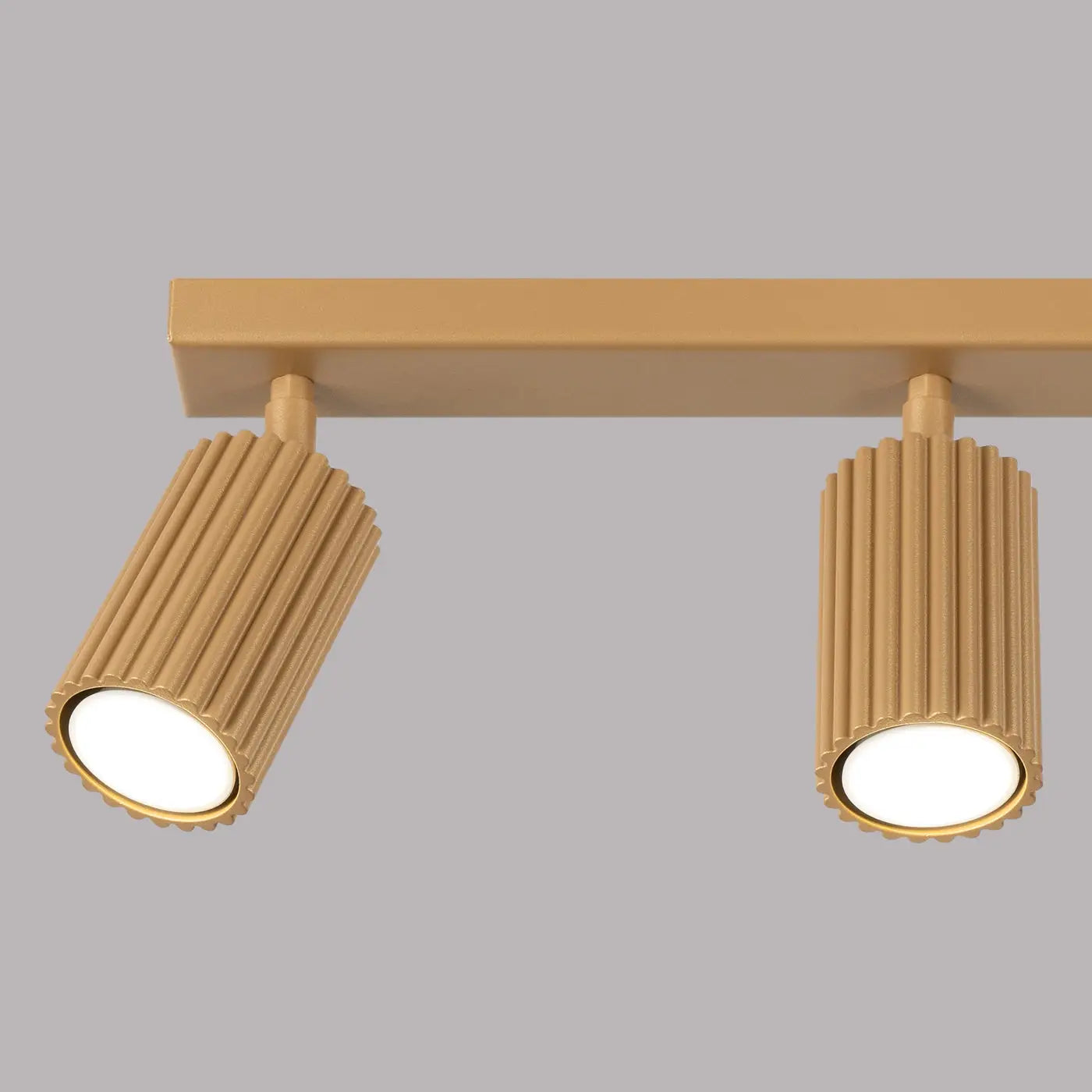 Plafonnier 3 Spots Doré Design - Dalumea - vue 3