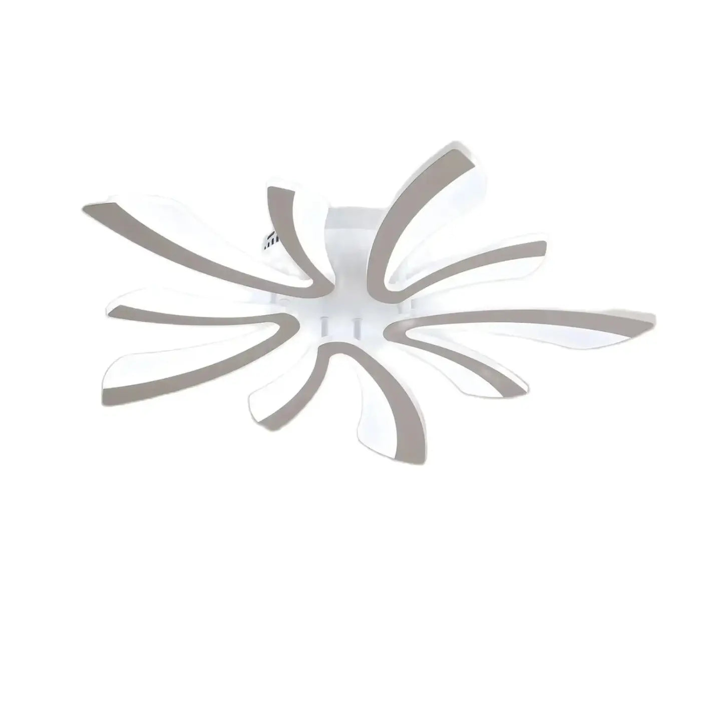 Plafonnier LED Floral Blanc - Dalumea - vue 5