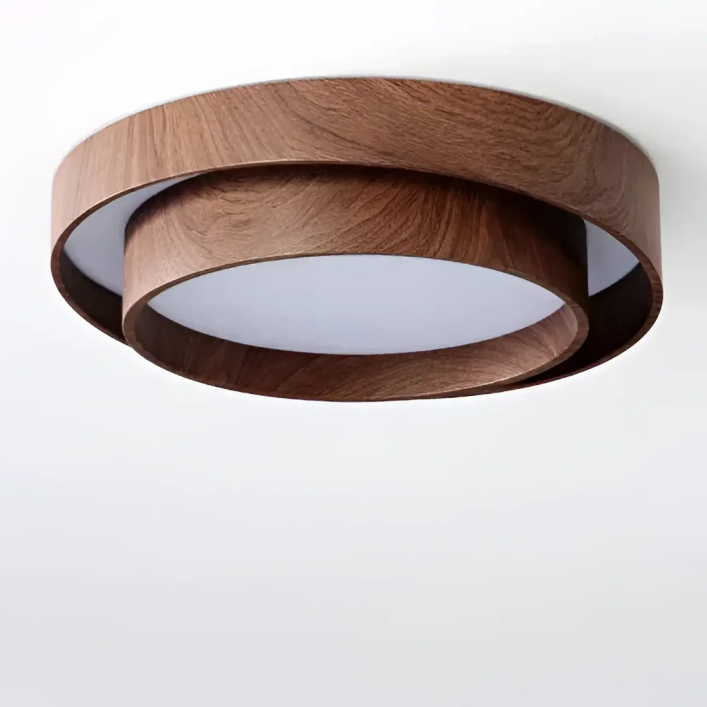 Plafonnier Rond Bois Design - Dalumea - vue 2