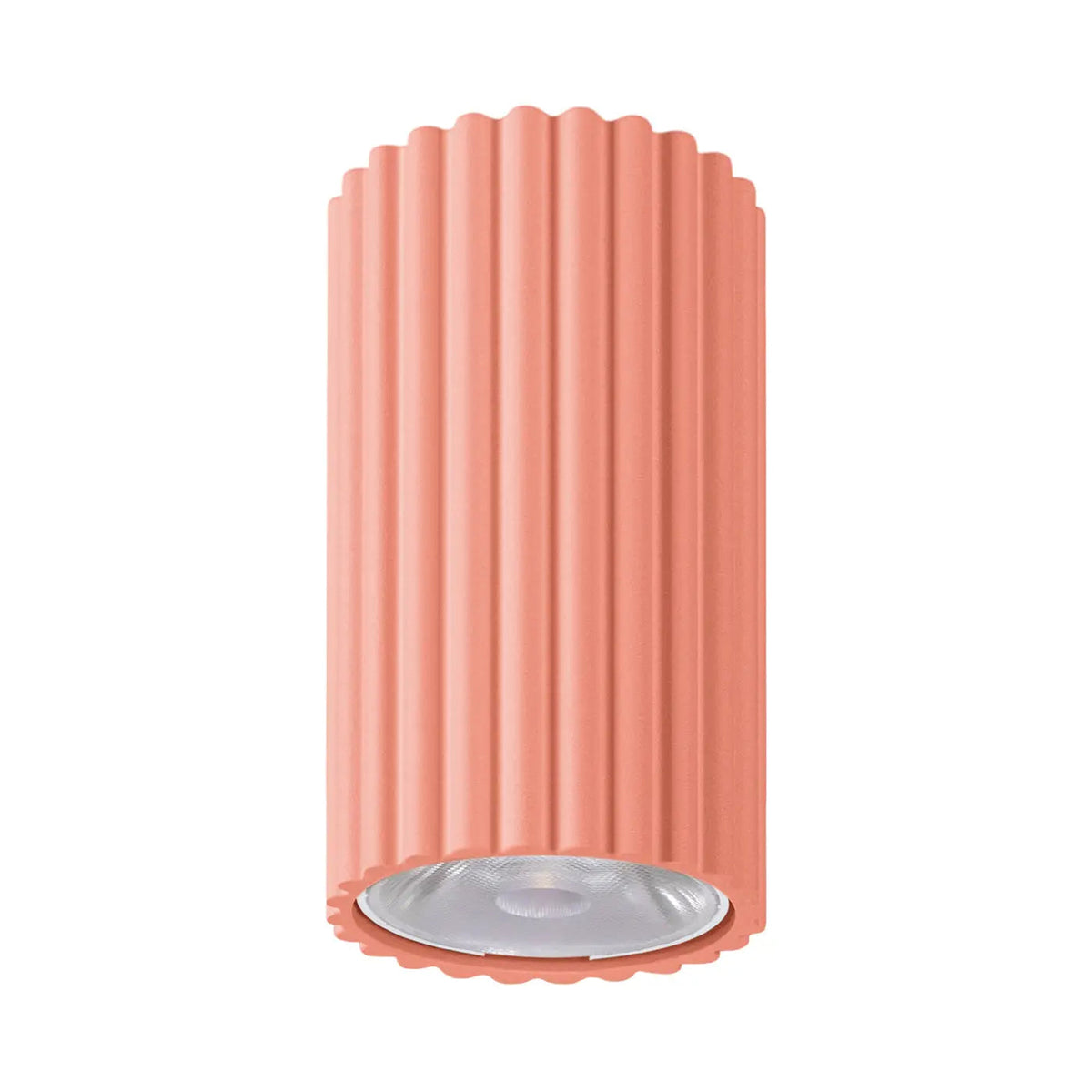 Plafonnier LED Peach Strié - Dalumea - vue 1