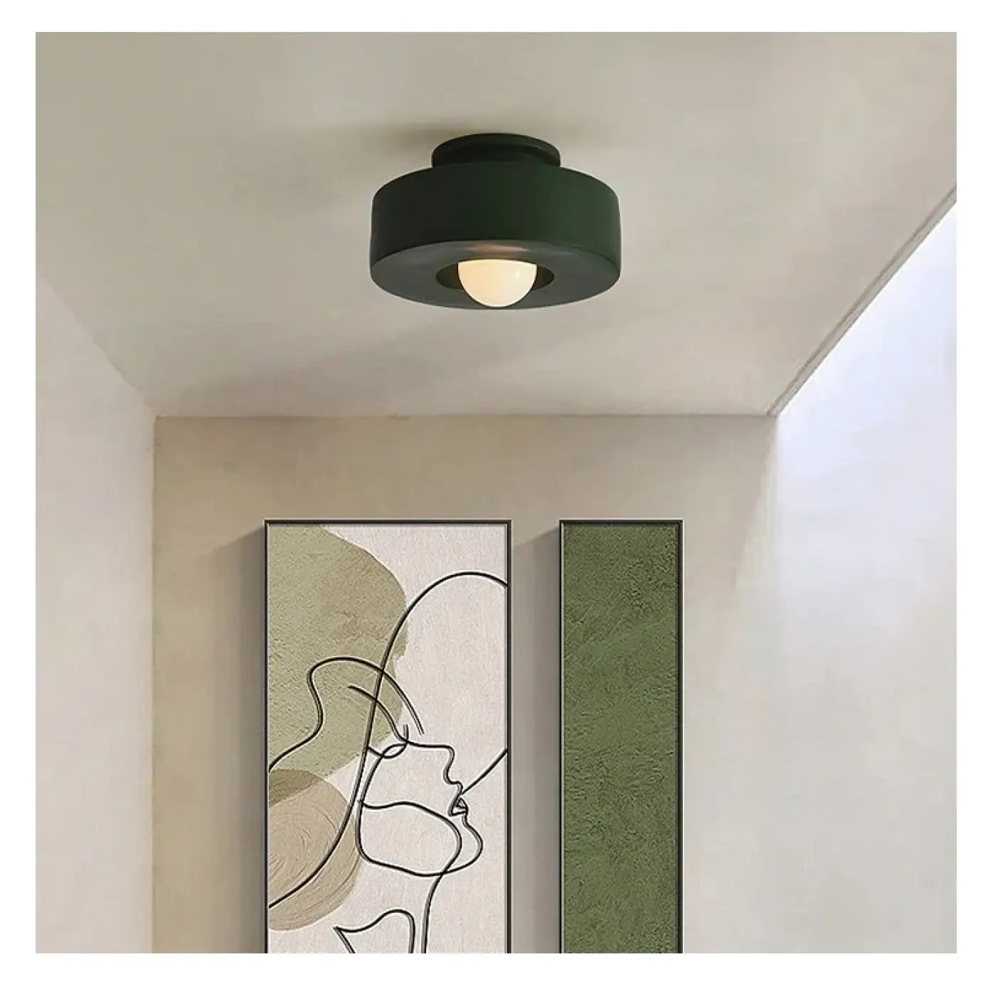 Plafonnier Scandinave Compact - Dalumea - vue 1