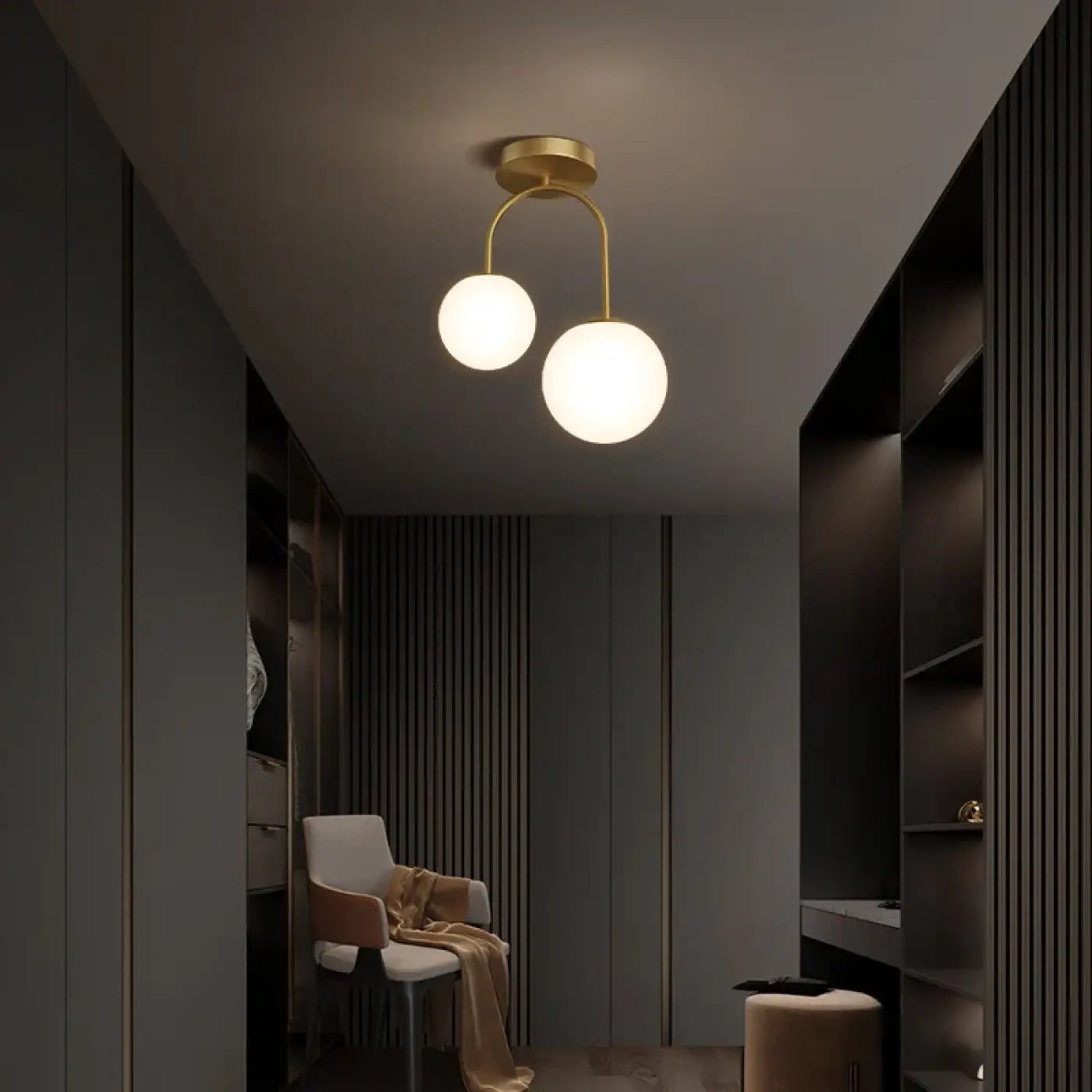 Plafonnier Minimaliste Design Chic - Dalumea - vue 4