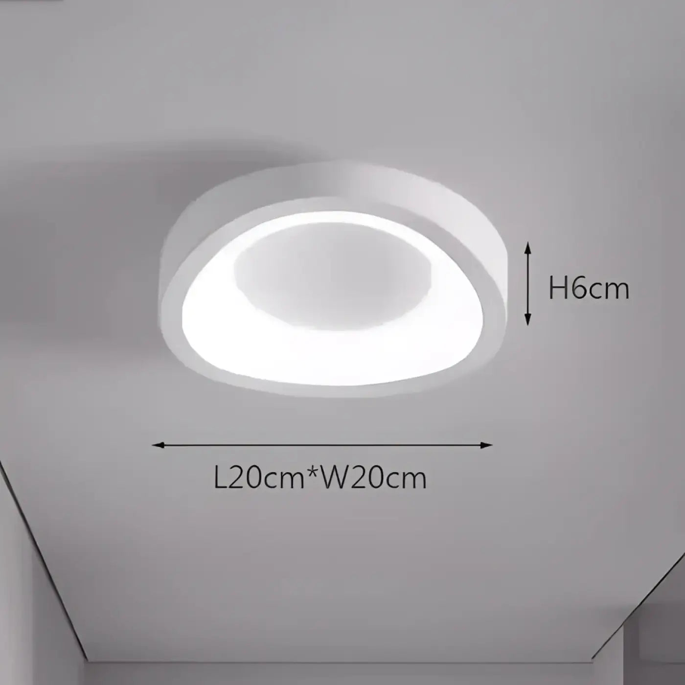 Plafonnier Bois LED Moderne - Dalumea - vue 6