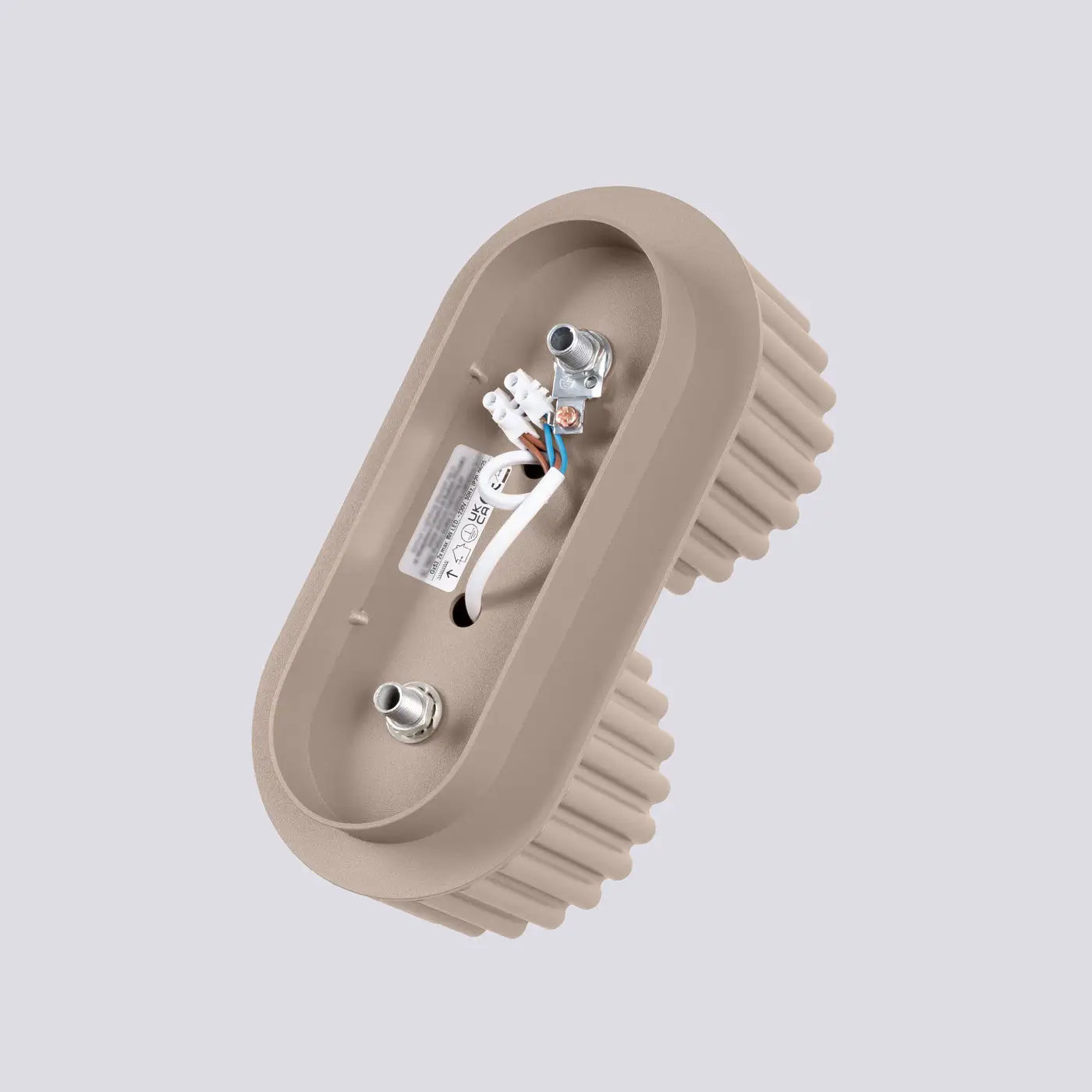 Plafonnier Double Spot Taupe - Dalumea - vue 5