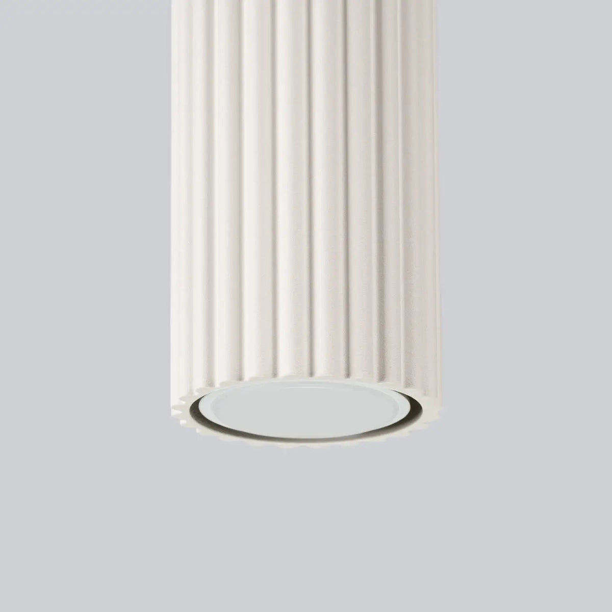 Plafonnier Beige Moderne Cylindrique - Dalumea - vue 6
