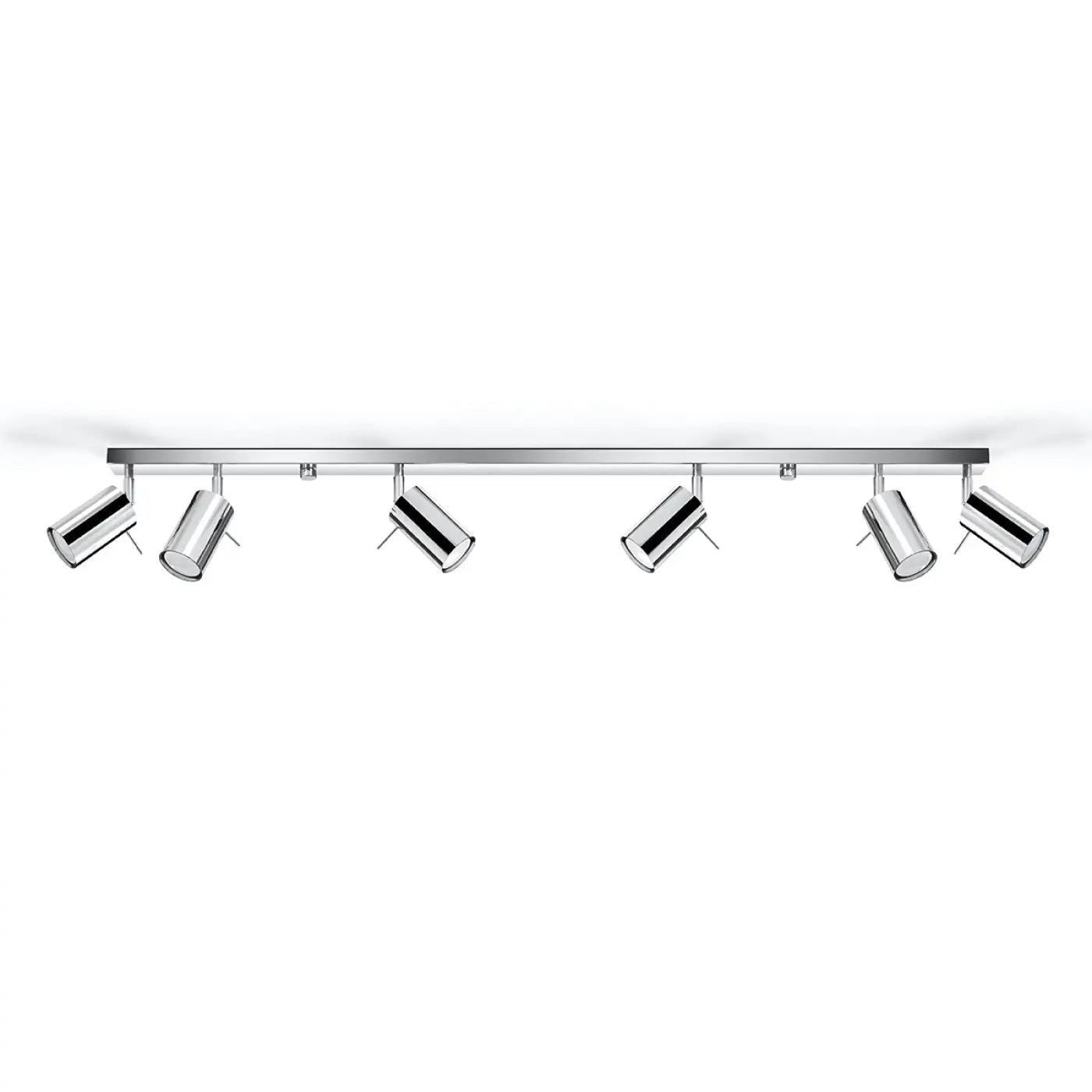 Plafonnier 6 Spots Orientables Chrome - Dalumea - vue 2