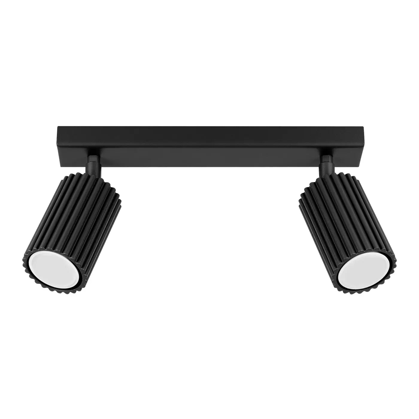 Plafonnier Double Spot Noir Orientable - Dalumea - vue 8