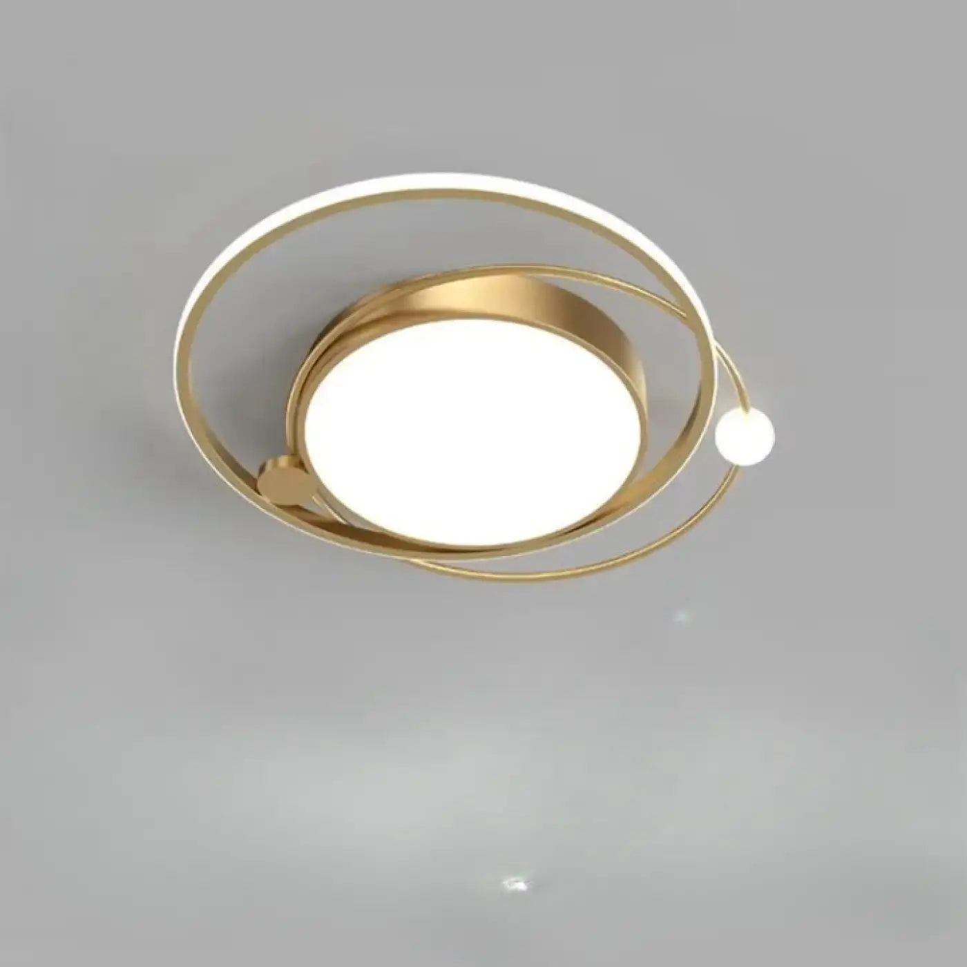 Plafonnier Anneaux Entrelacés Design Contemporain - Dalumea - vue 4