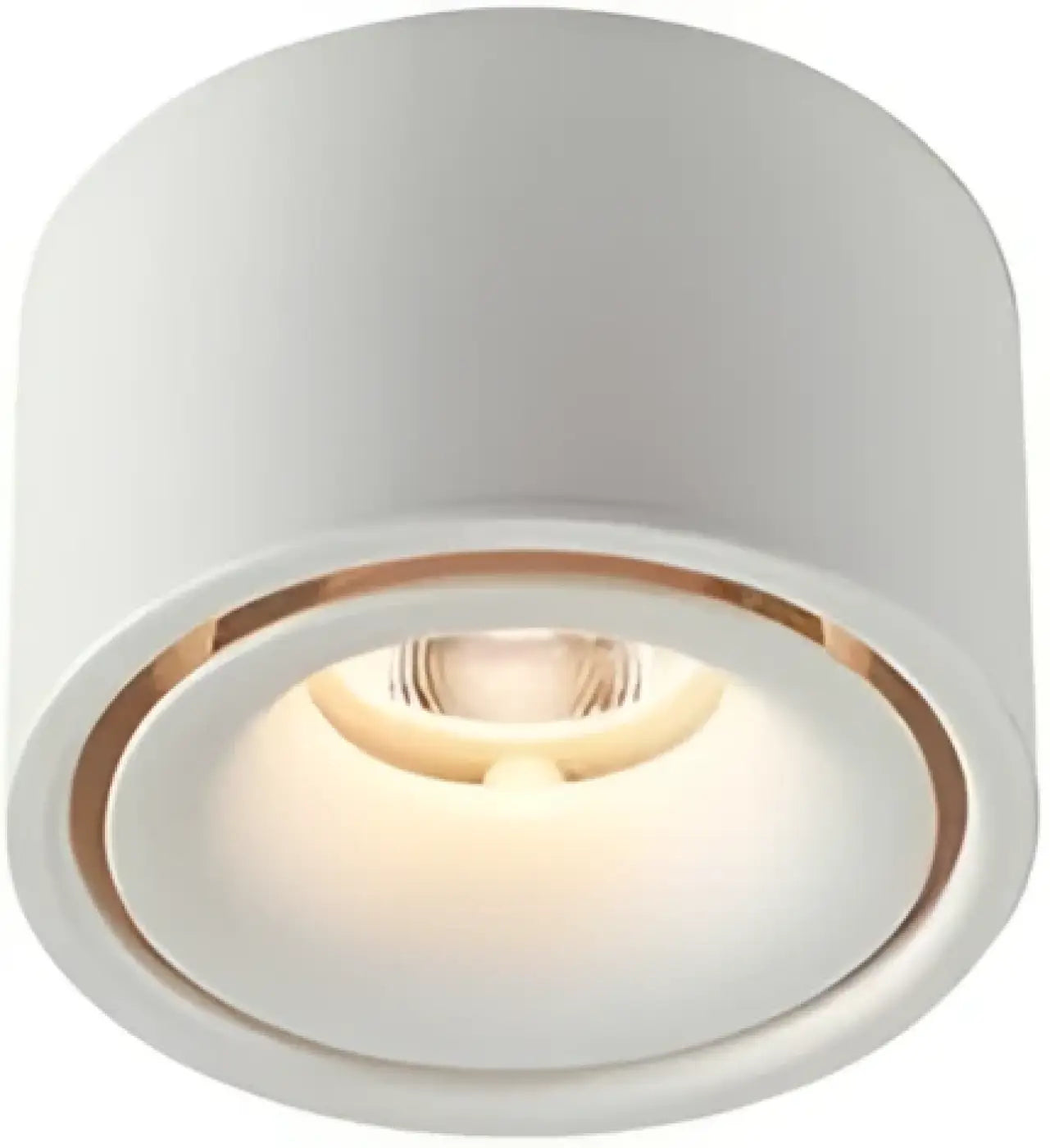 Plafonnier Cylindres Dorés Design Moderne - Dalumea - vue 4