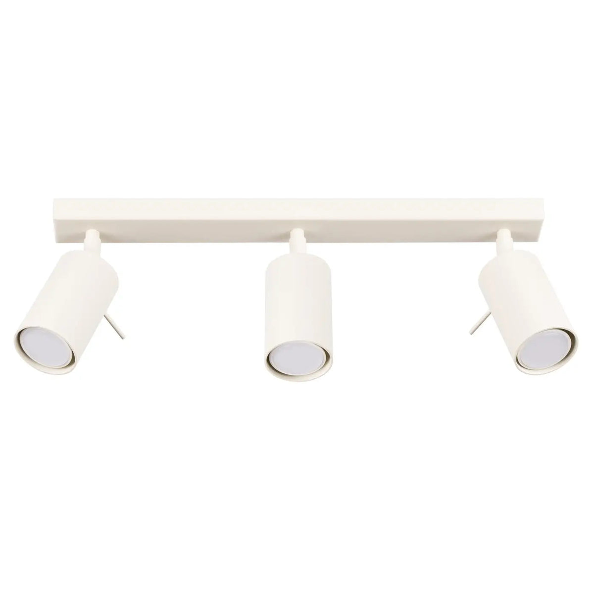 Plafonnier 3 Spots Orientables Barre Beige - Dalumea - vue 7