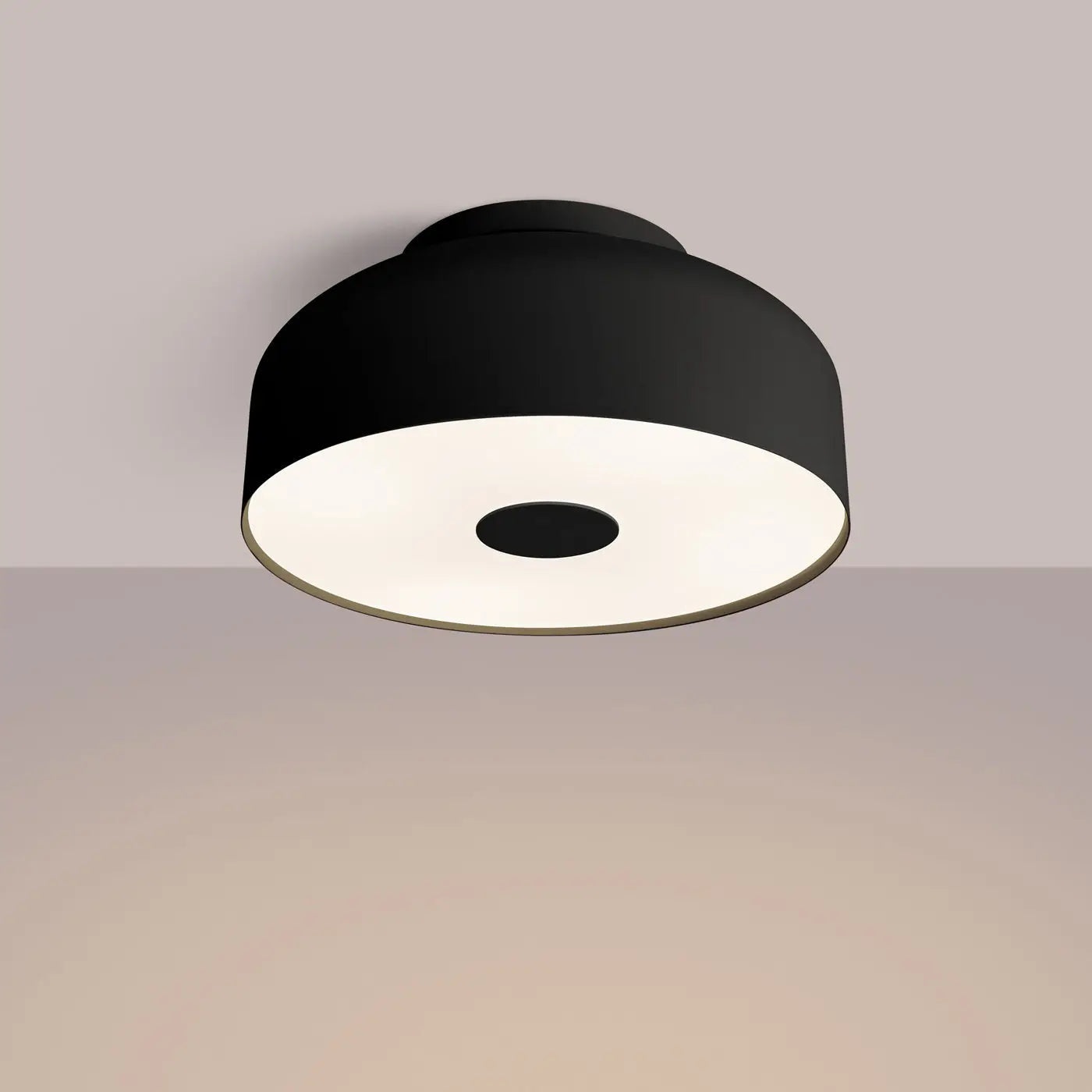 Plafonnier Noir Contemporain - Dalumea - vue 1