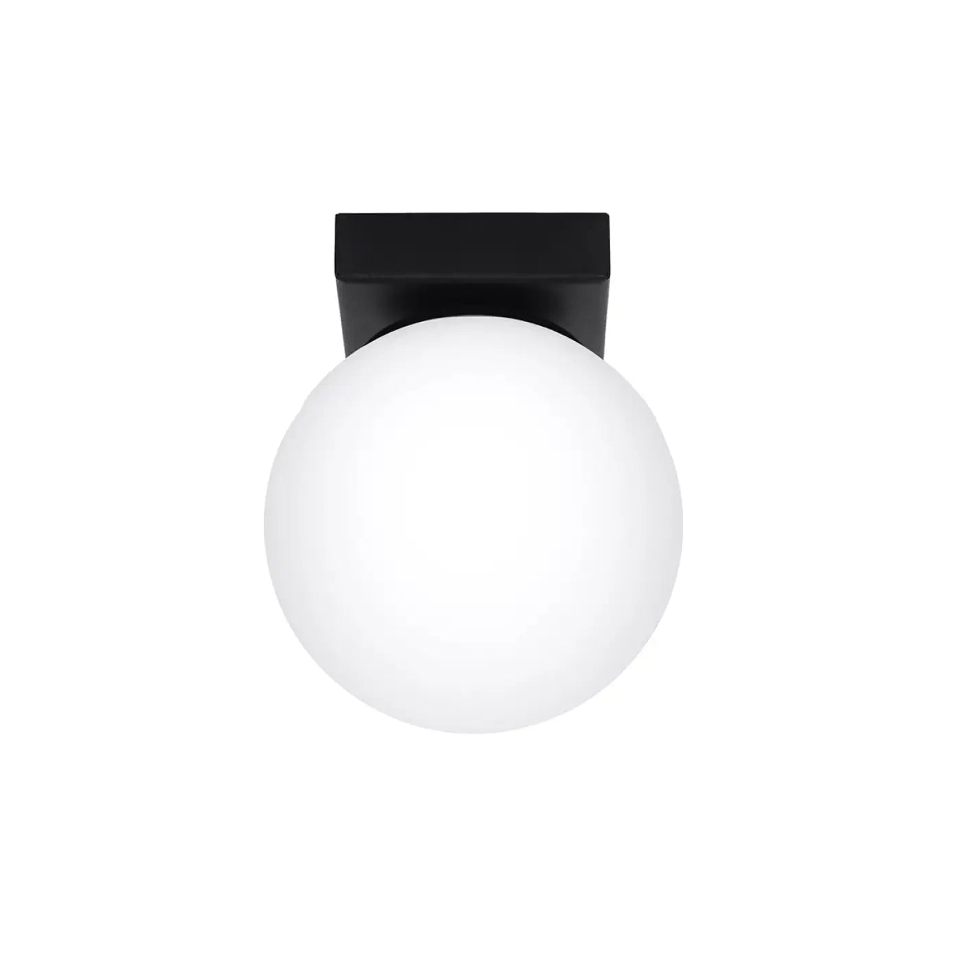 Plafonnier Globe Noir Minimaliste - Dalumea - vue 3