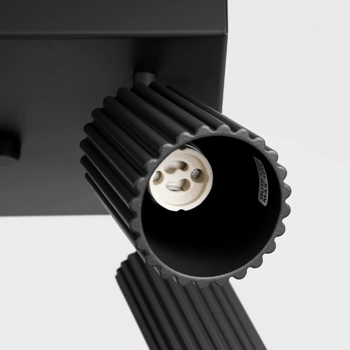 Plafonnier Noir 4 Spots Orientables - Dalumea - vue 6