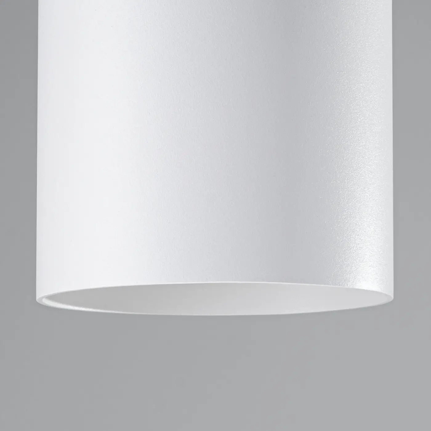 Plafonnier Cylindrique Lisse Blanc Minimaliste - Dalumea - vue 3
